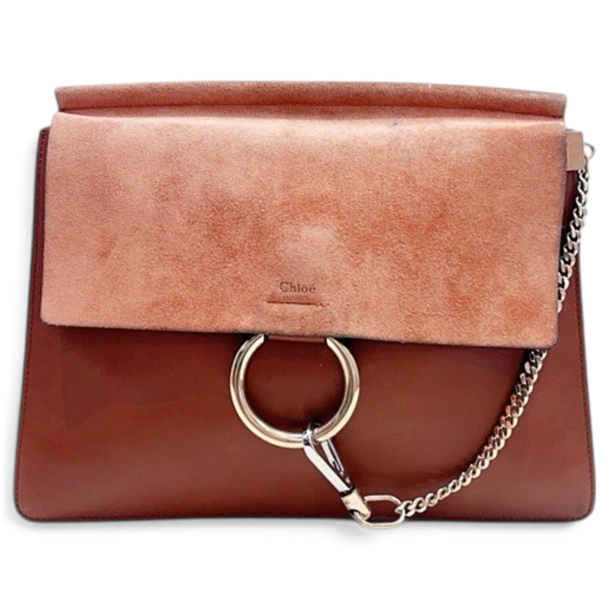 Faye leather handbag