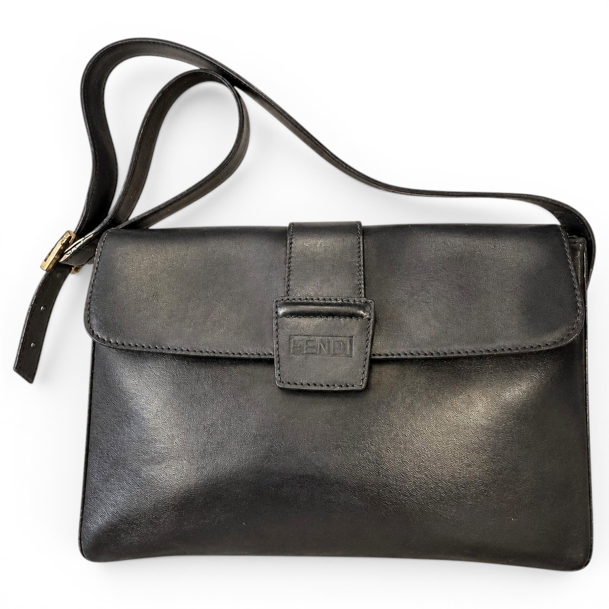 Leather crossbody bag
