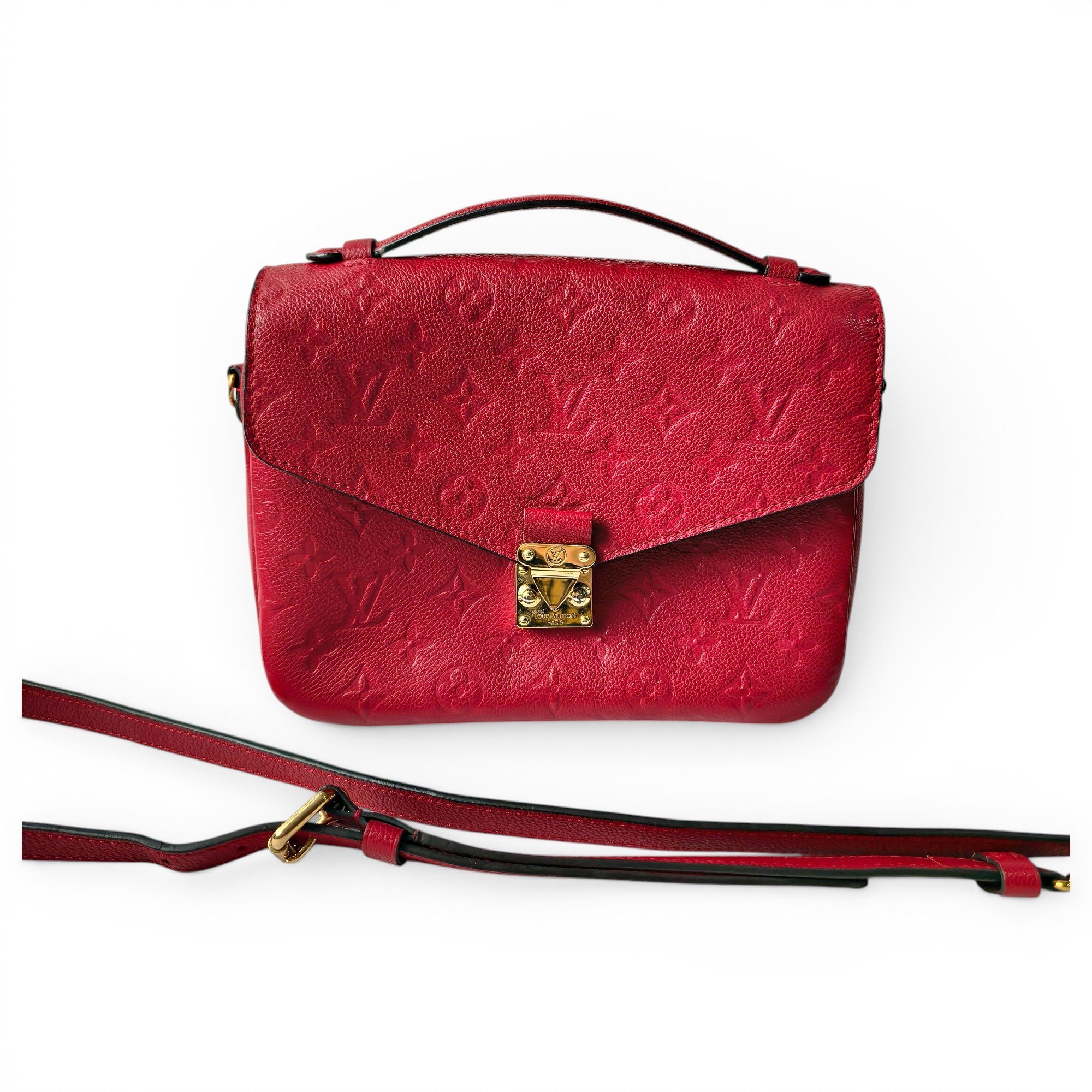 Metis leather handbag