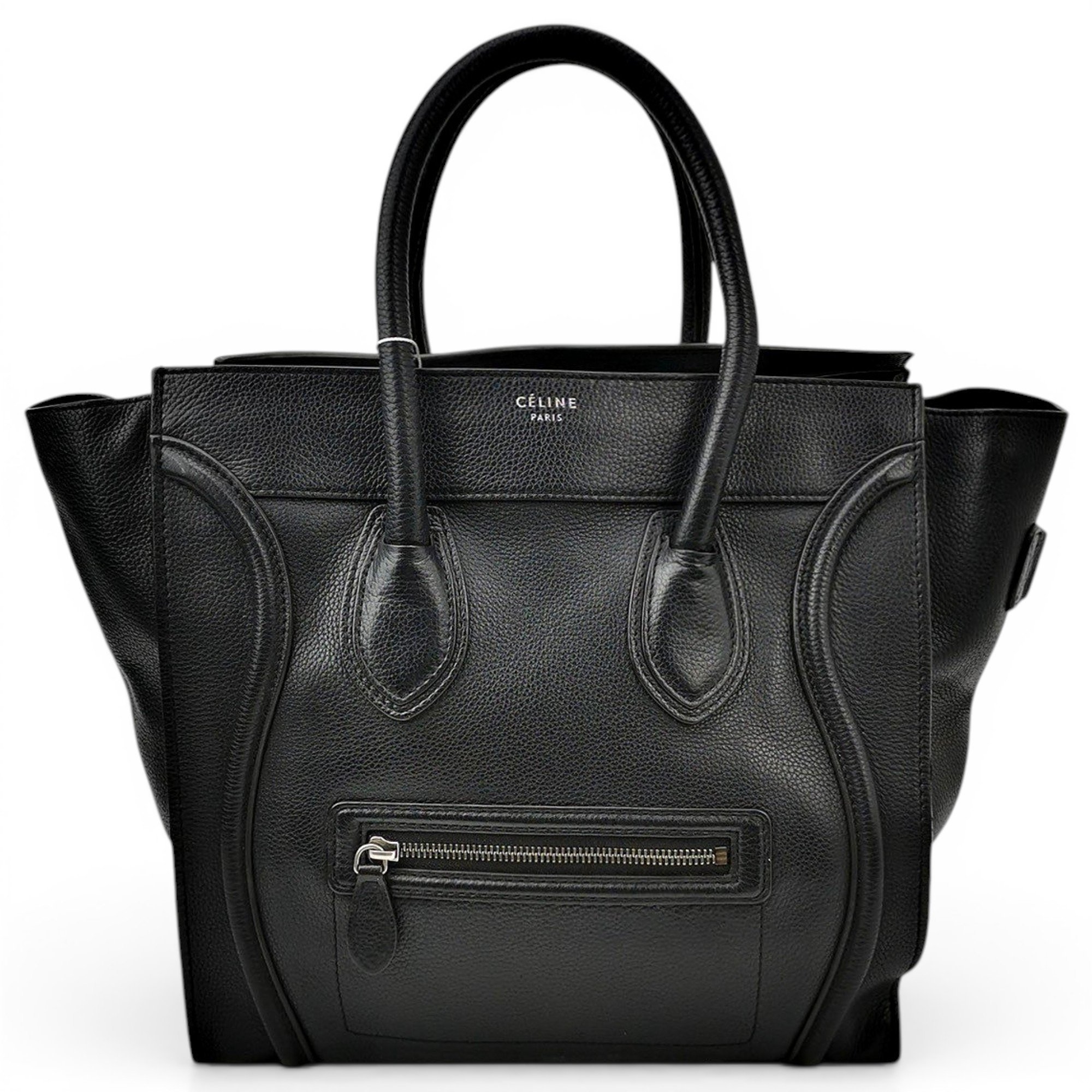 Luggage leather handbag