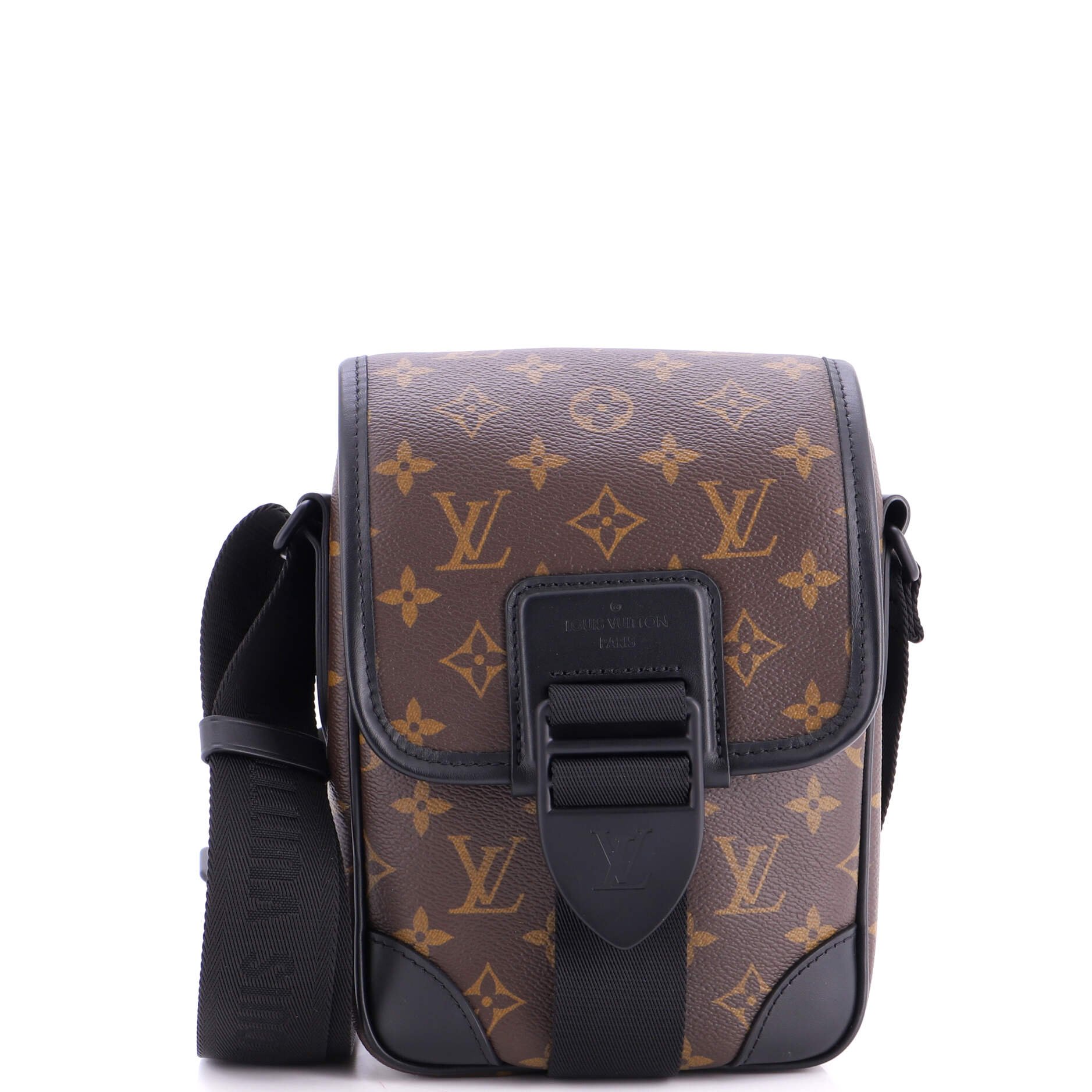 Archy Messenger Bag Macassar Monogram Canvas PM