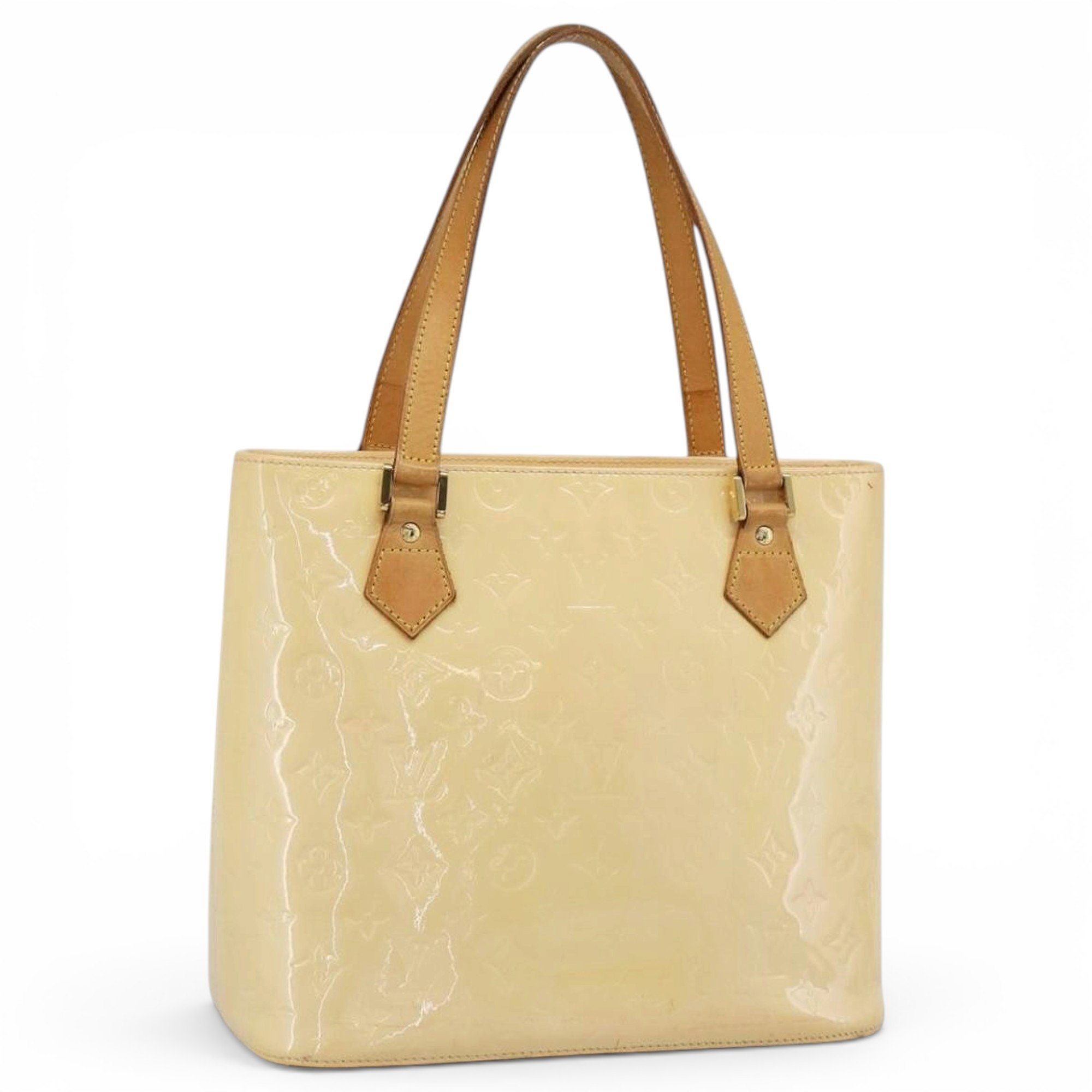 Marshmallow leather handbag