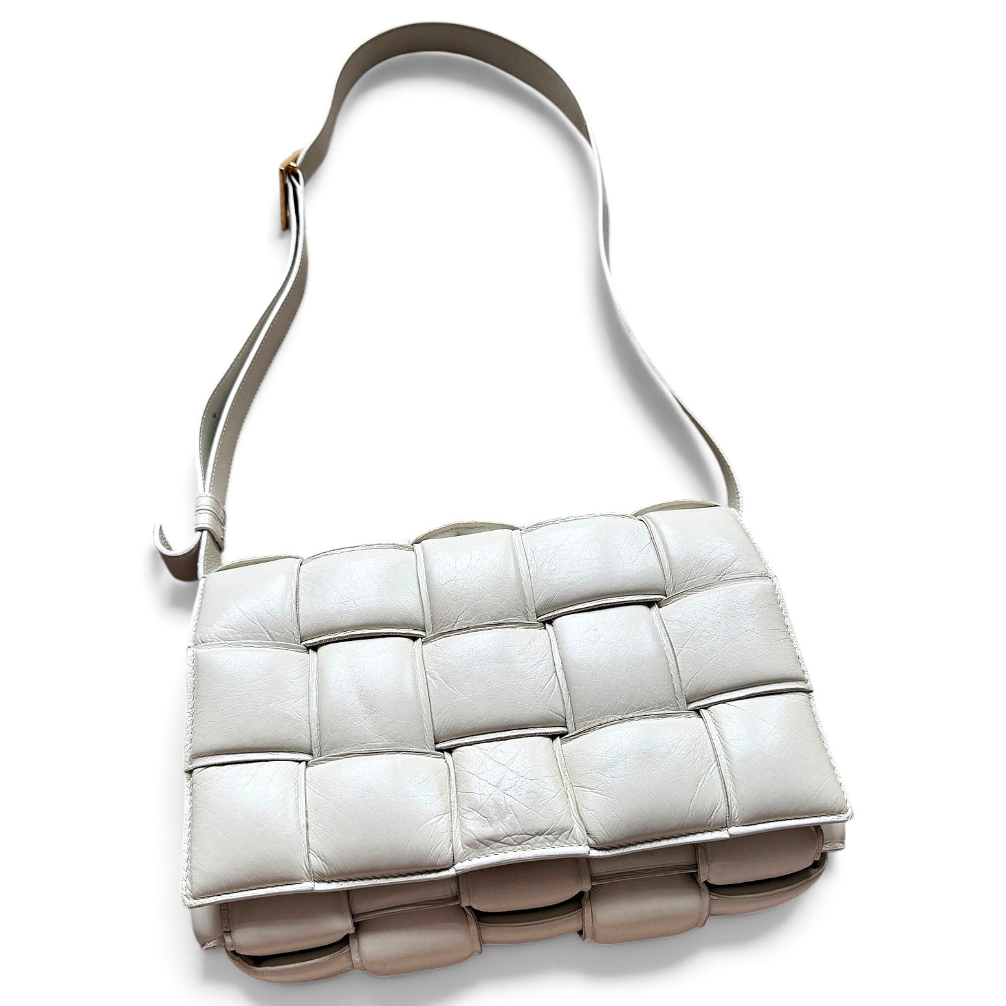 Cassette Padded leather crossbody bag