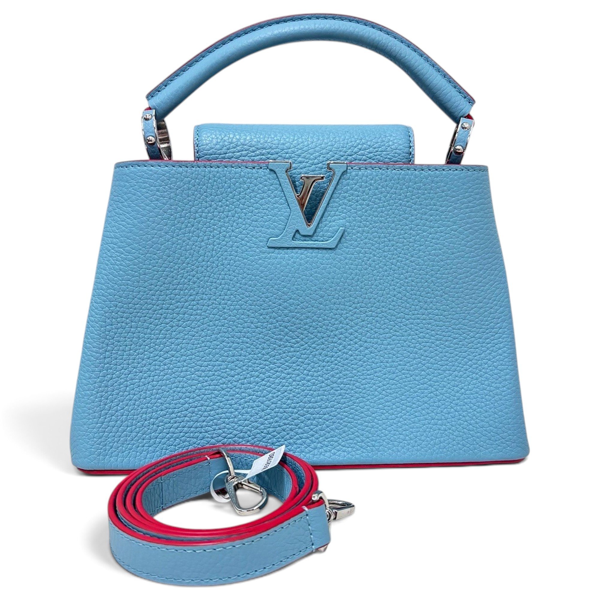 Capucines leather handbag