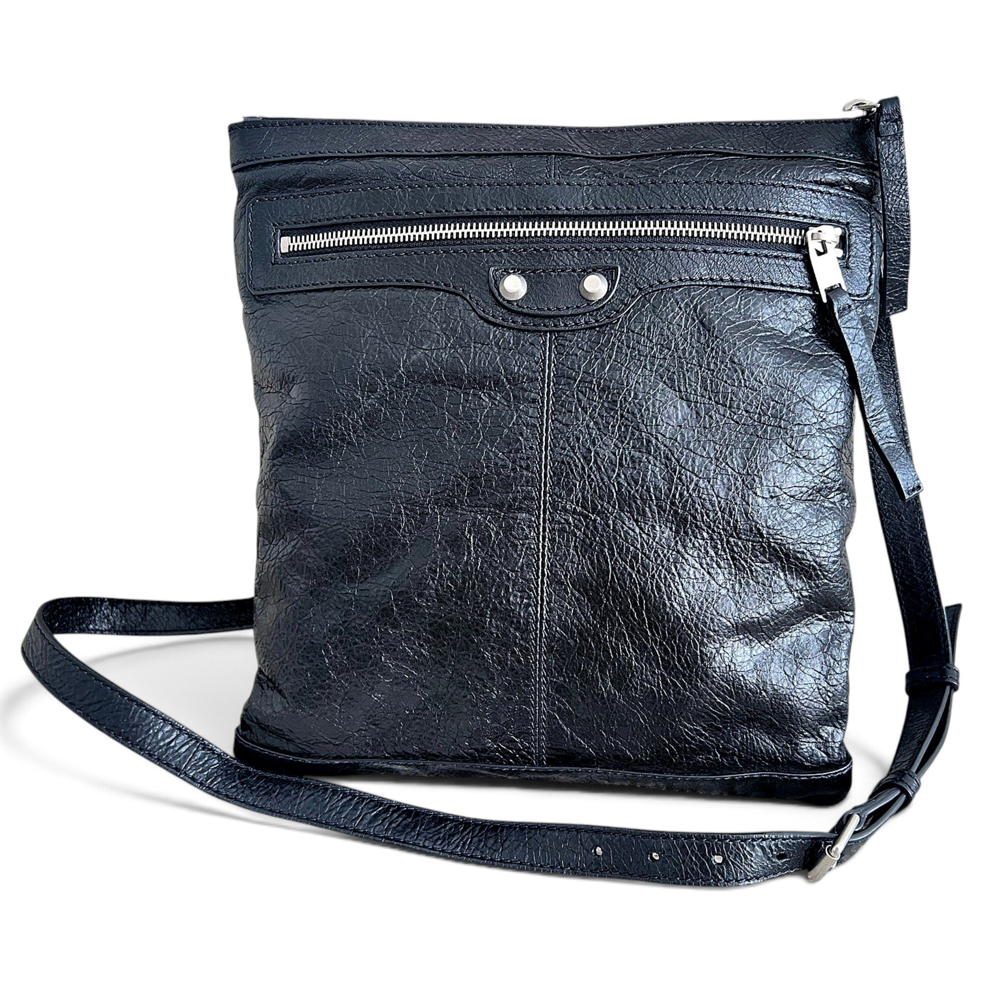 Leather crossbody bag
