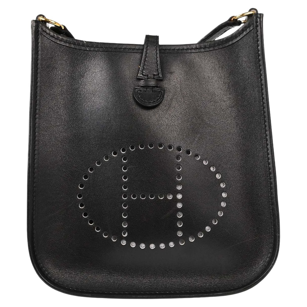 Evelyne leather handbag