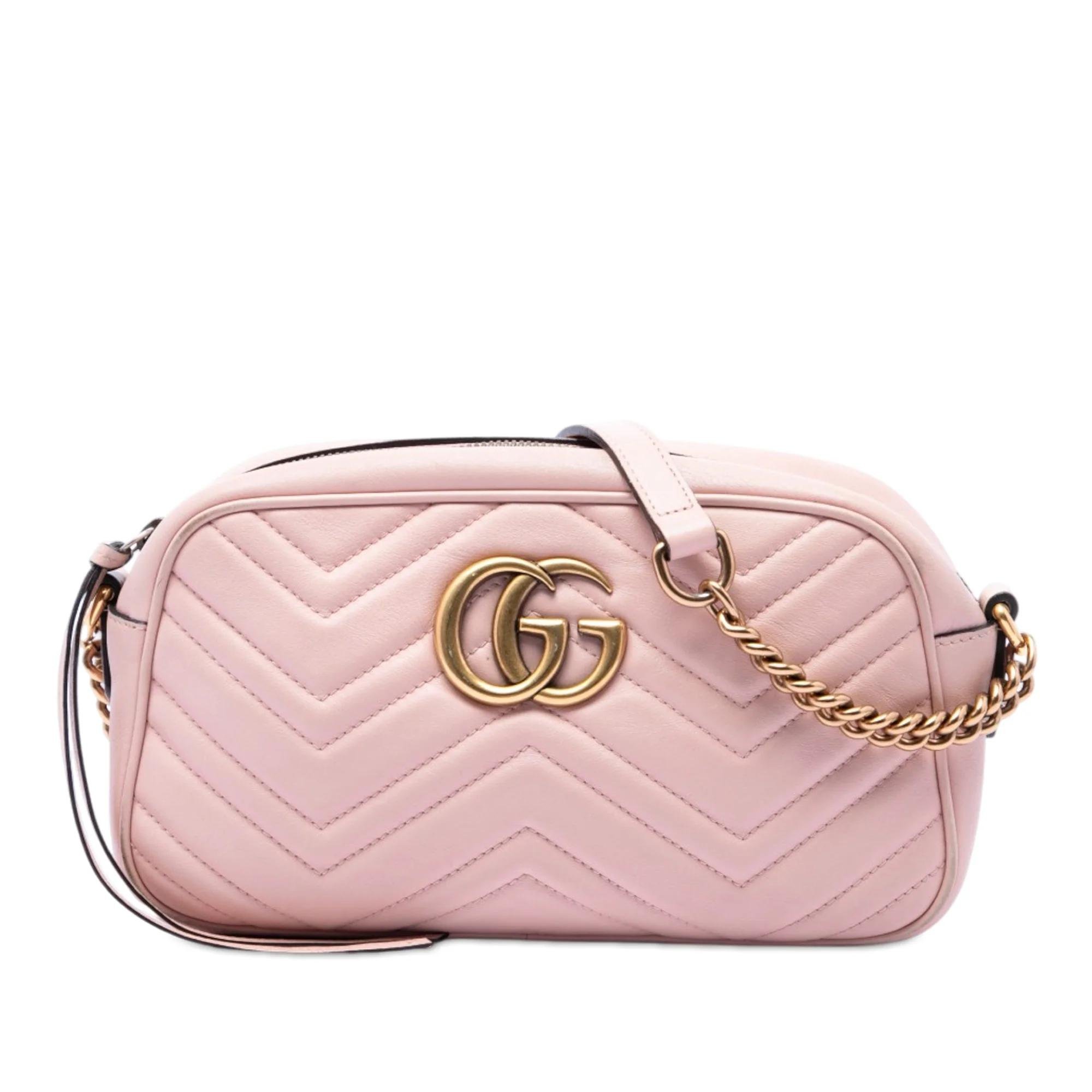 GG Marmont pony-style calfskin handbag