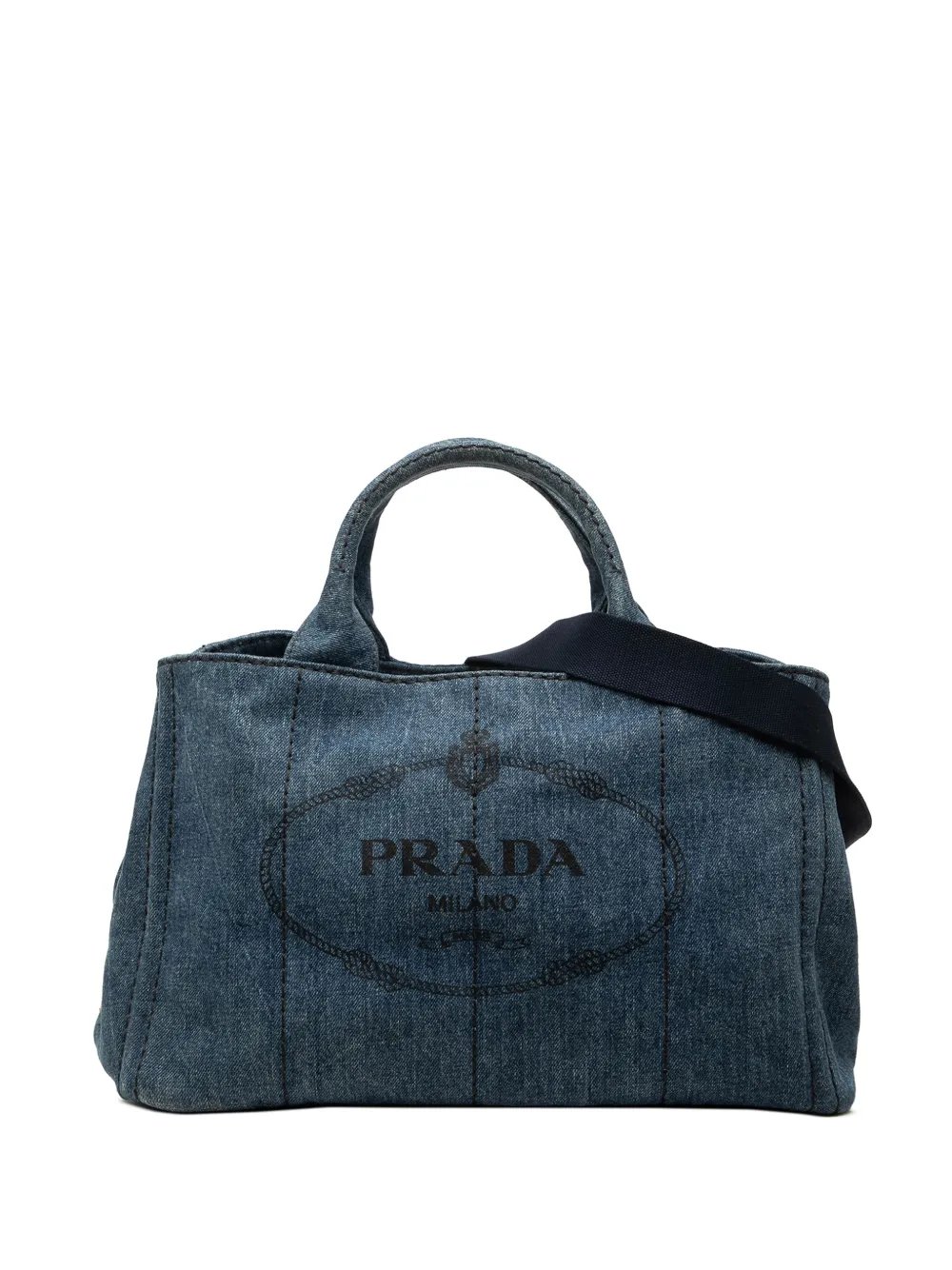 2013-2026 Denim Canapa Logo Tote satchel