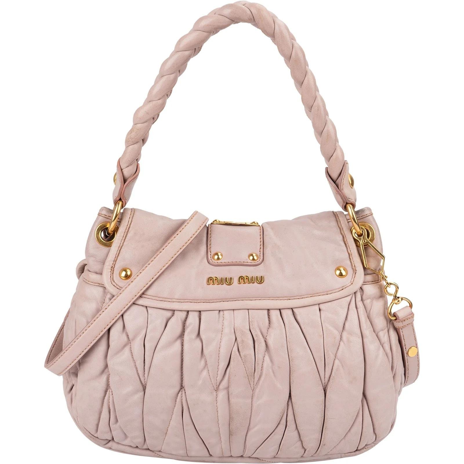 Coffer leather handbag