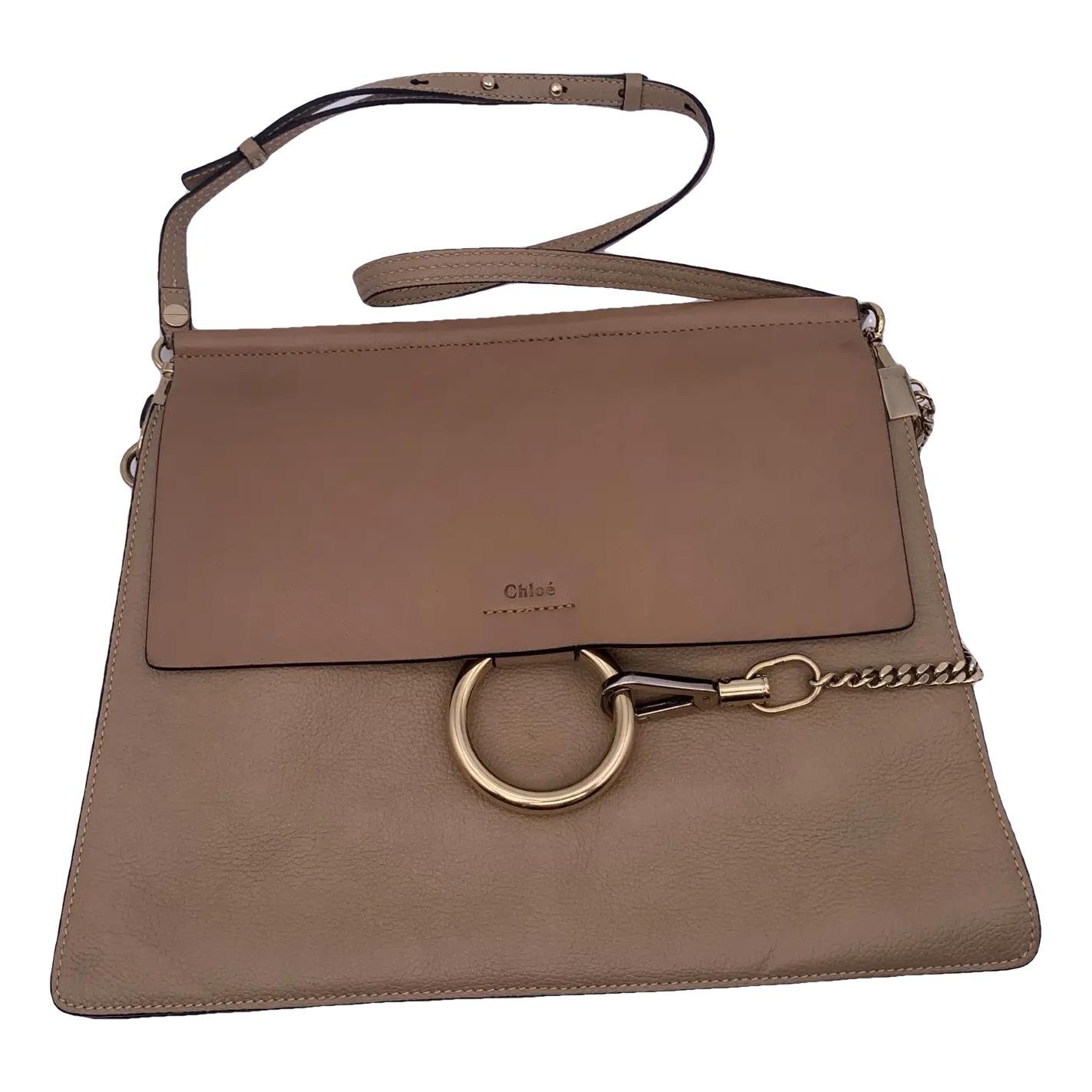 Faye leather crossbody bag
