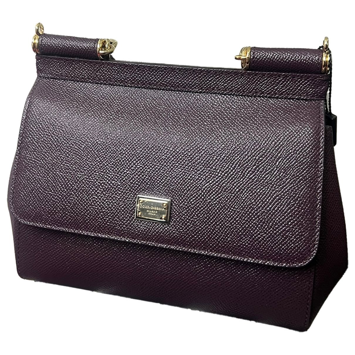 Dolce & Gabbana Sicily leather handbag