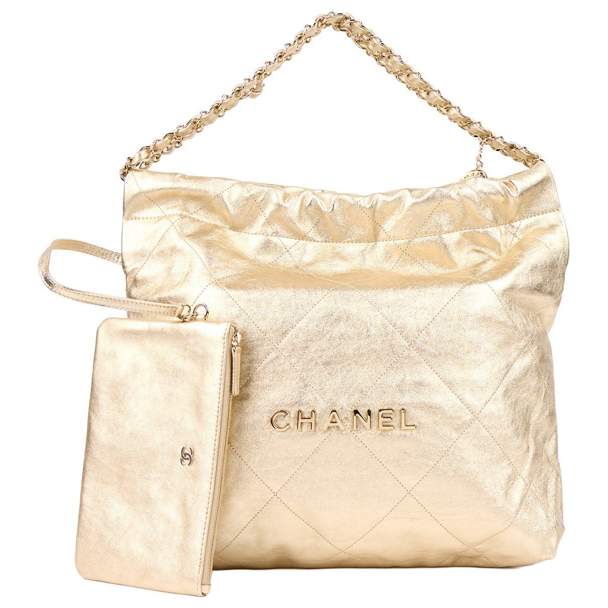 Chanel 22 leather tote