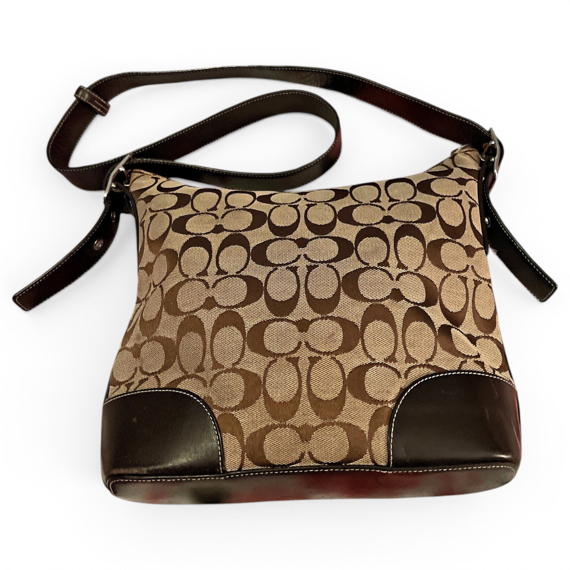 Leather crossbody bag