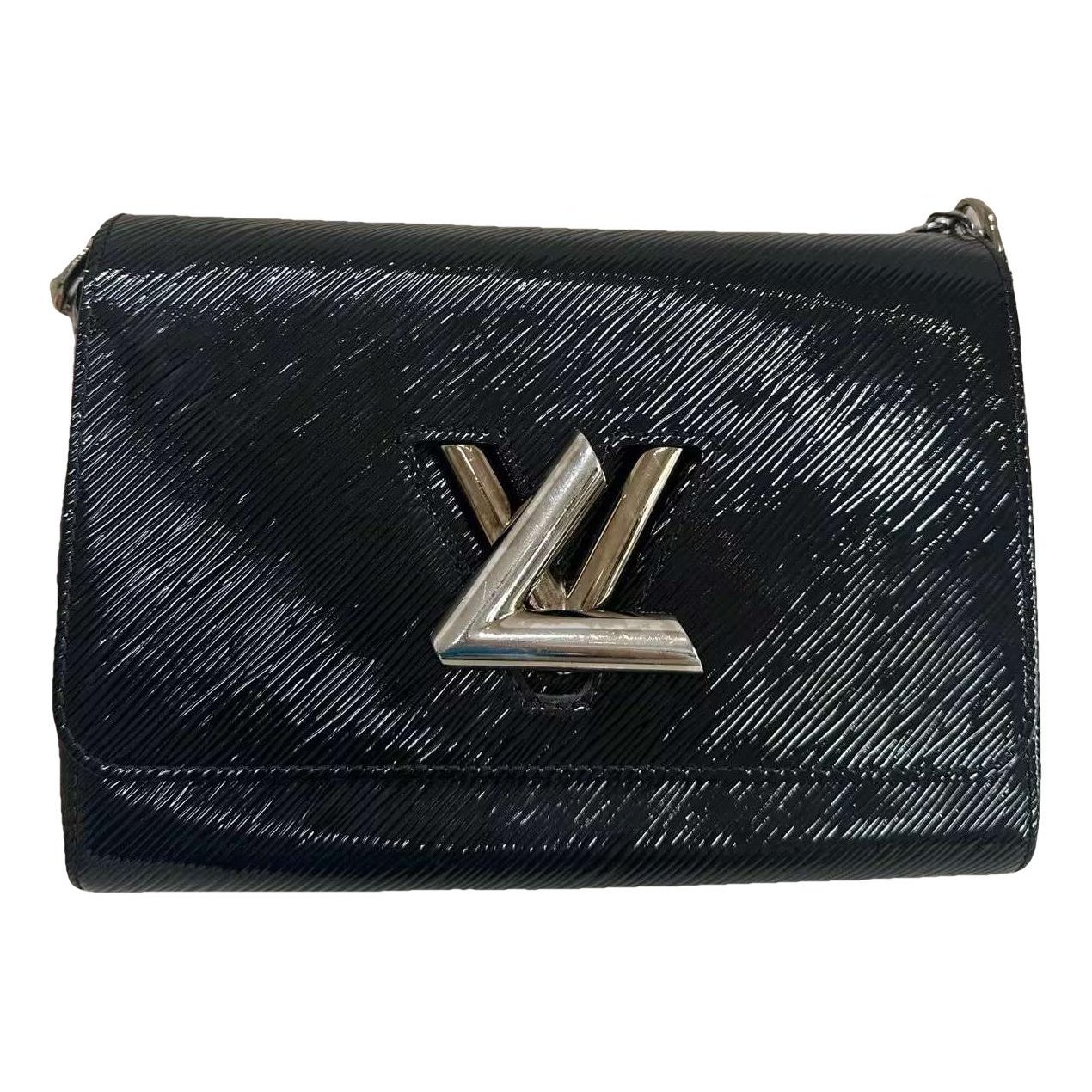Twist leather handbag