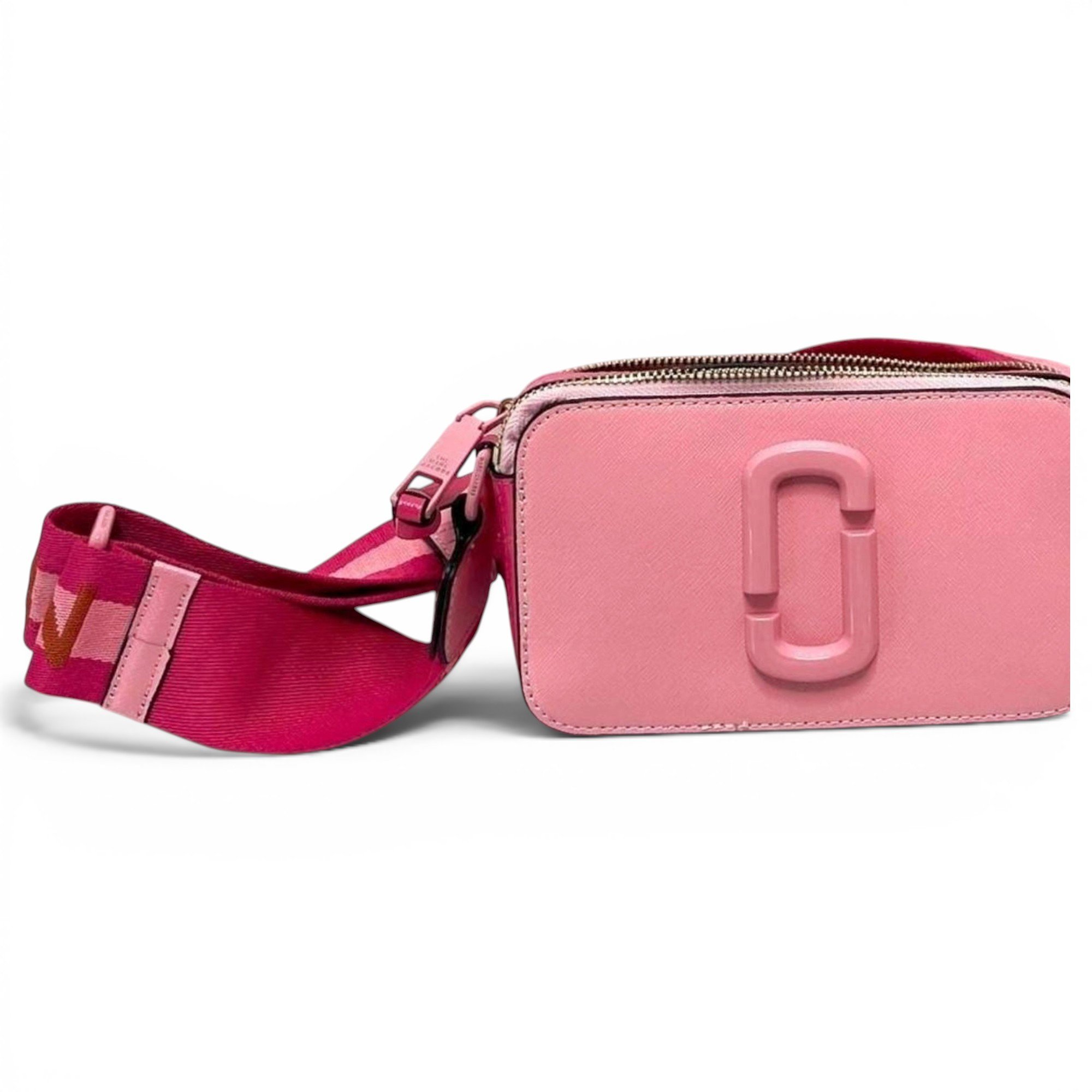 Snapshot leather crossbody bag