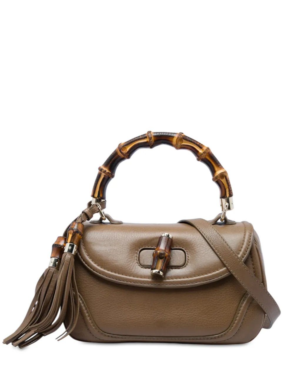 2016-2026 Medium Calfskin New Bamboo satchel
