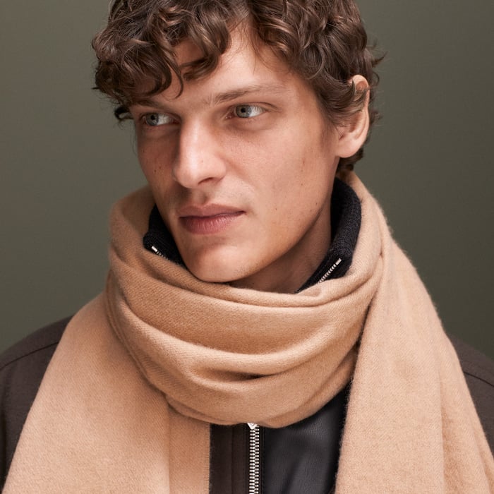 Beige Foncé Unie Brodee GM Muffler