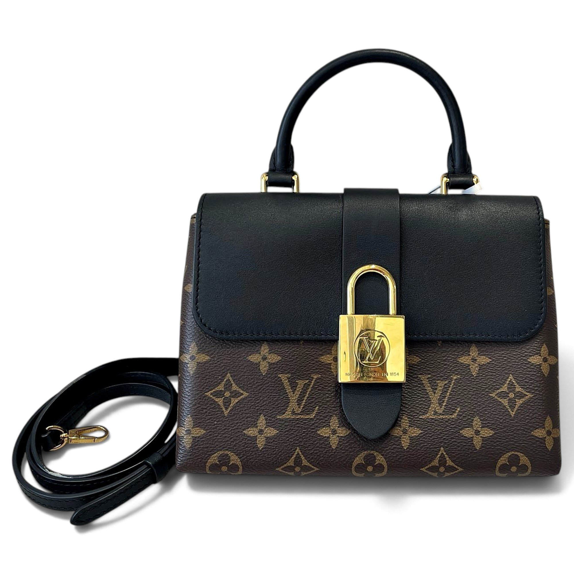 Locky BB leather handbag