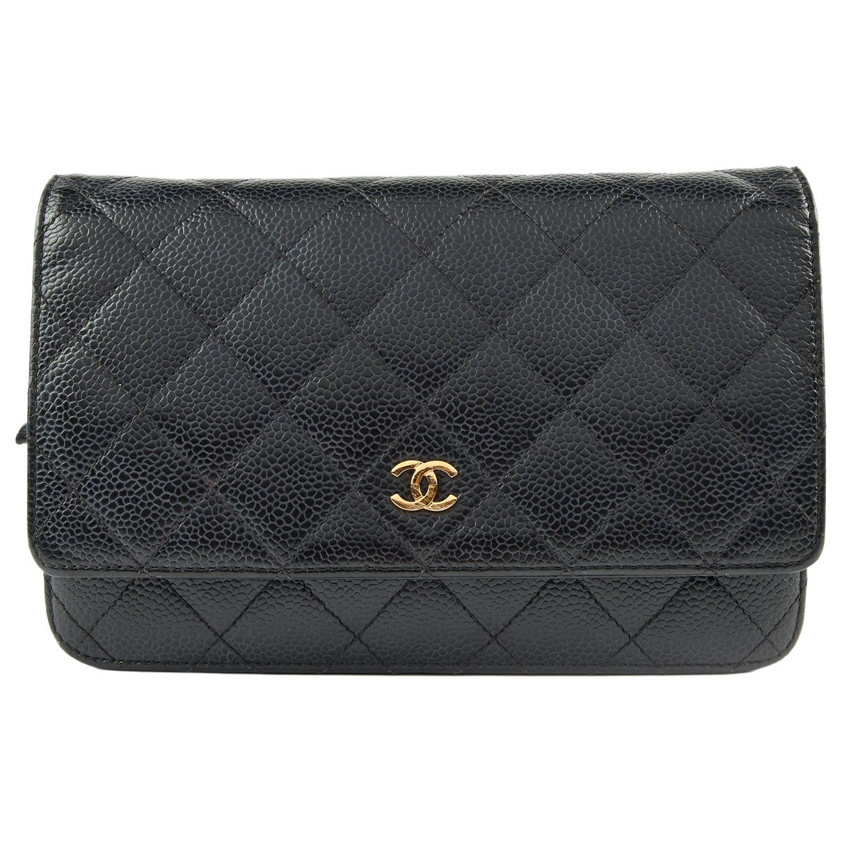 Wallet On Chain Timeless/Classique leather crossbody bag
