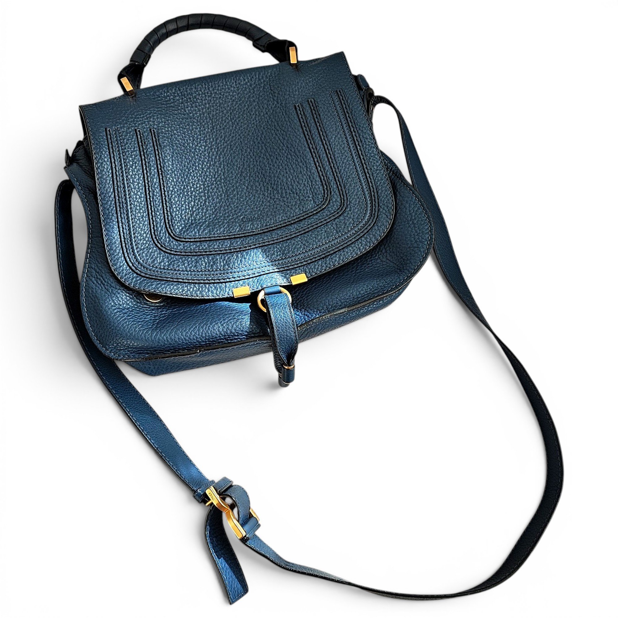 Marcie Messenger leather crossbody bag