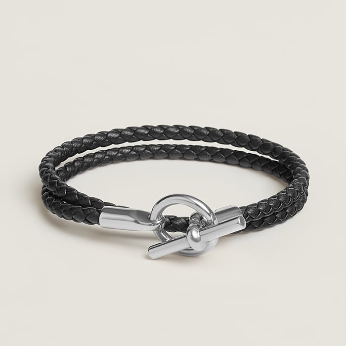 Noir Glenan Double Tour Bracelet