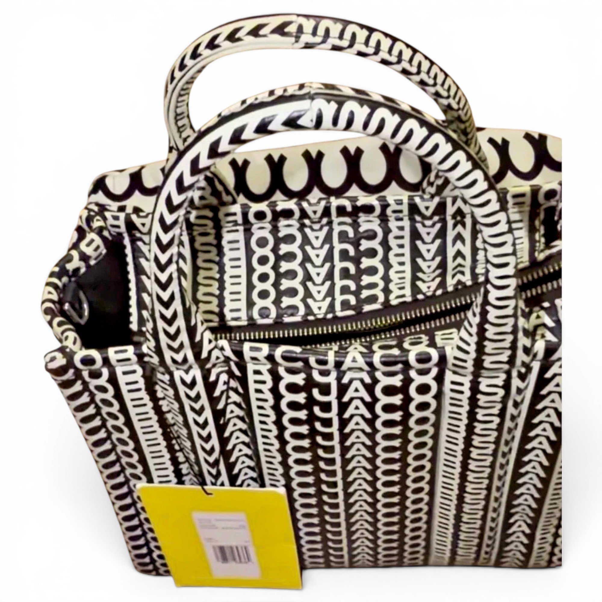 The Tag Tote leather tote