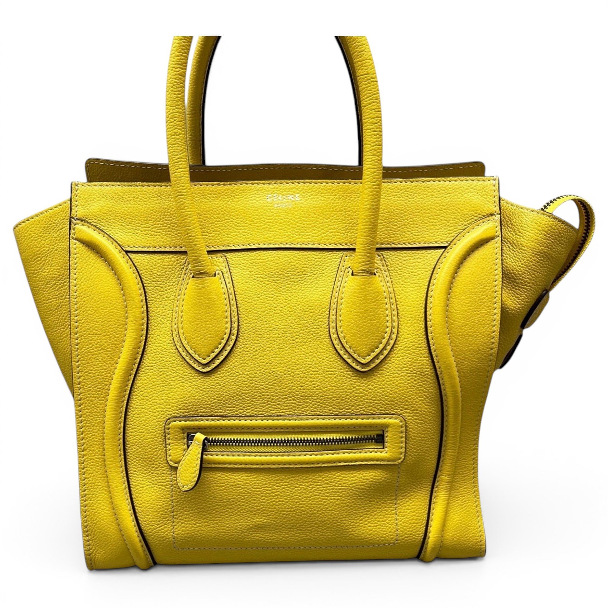 Luggage leather handbag