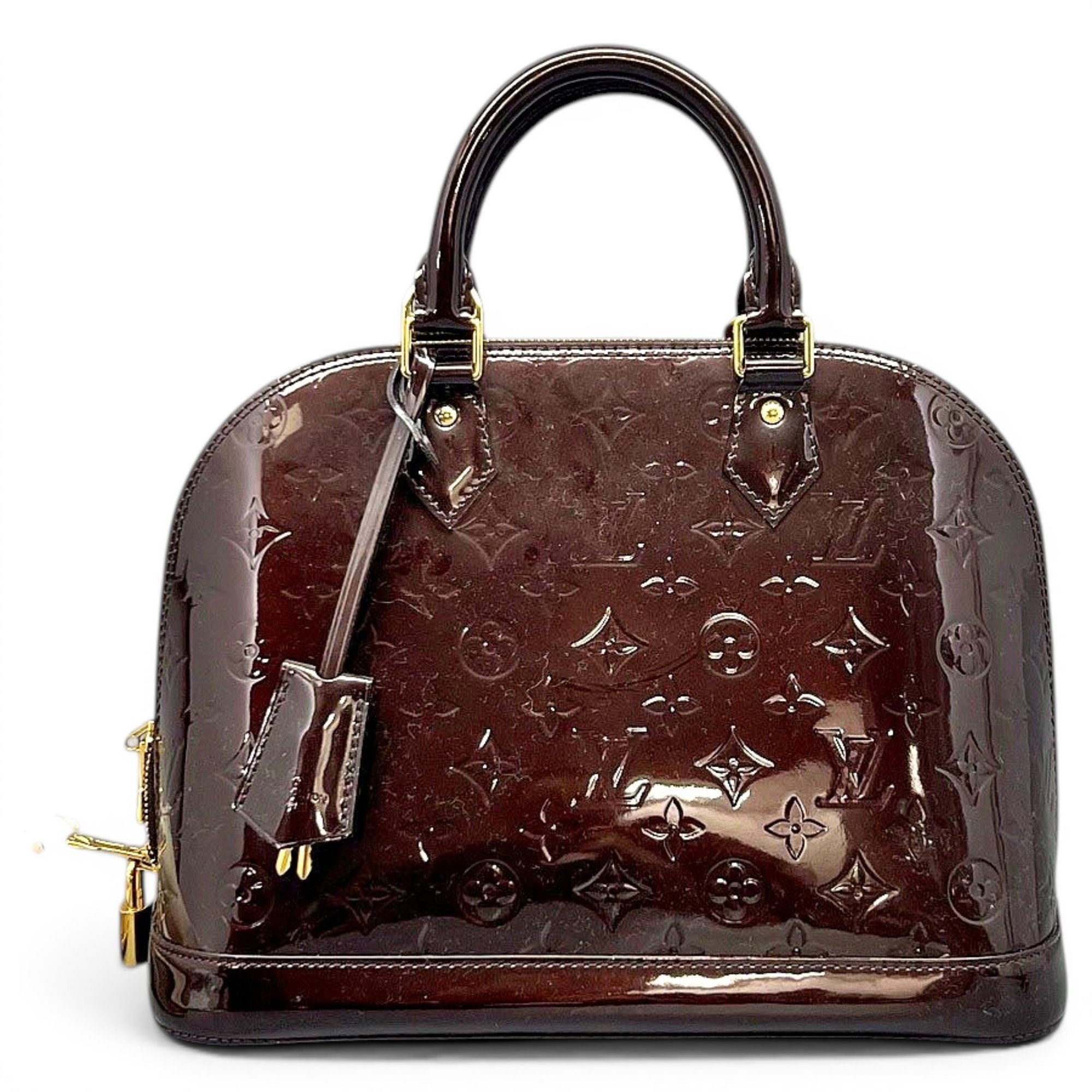 Alma leather handbag