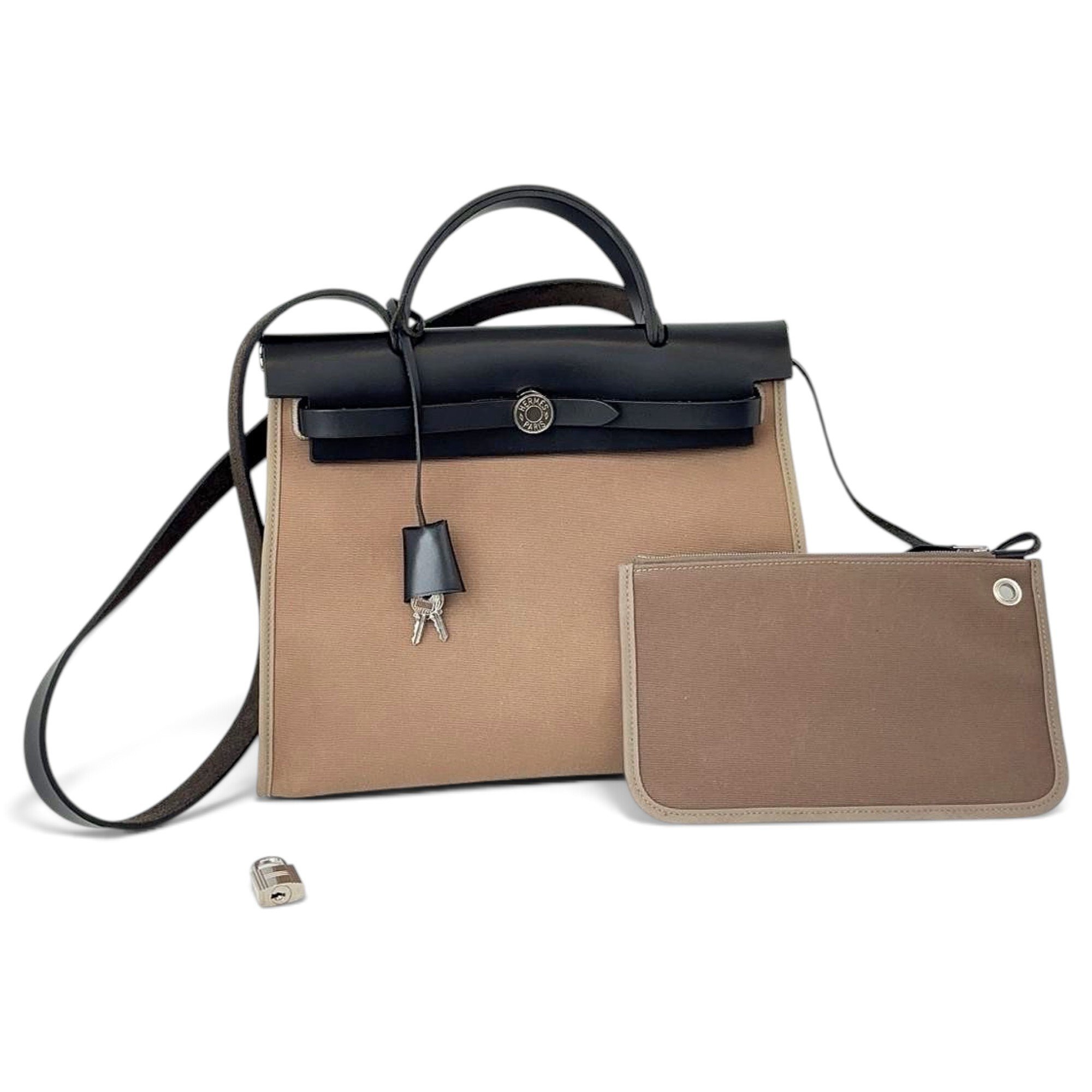 Herbag leather crossbody bag