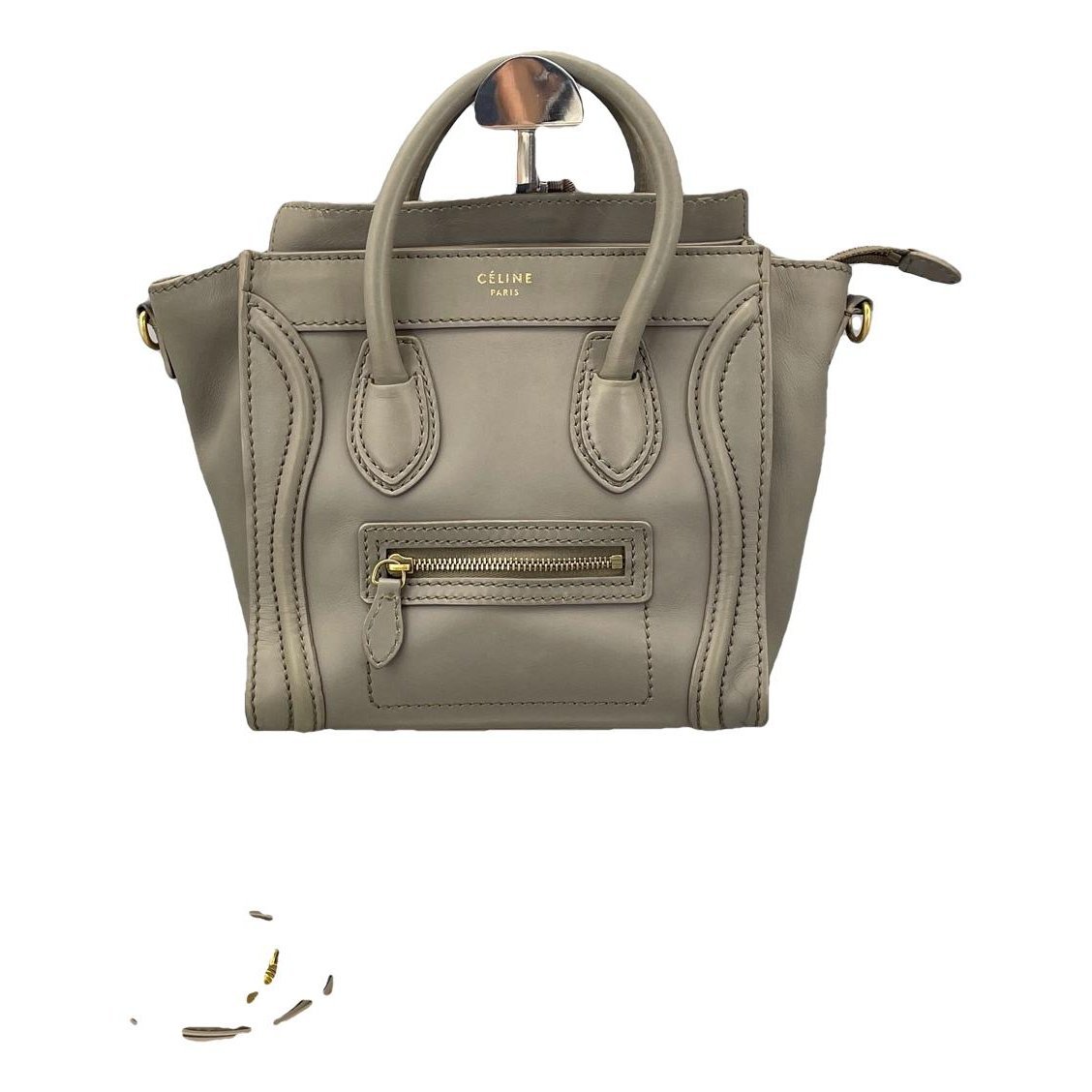 Luggage leather handbag