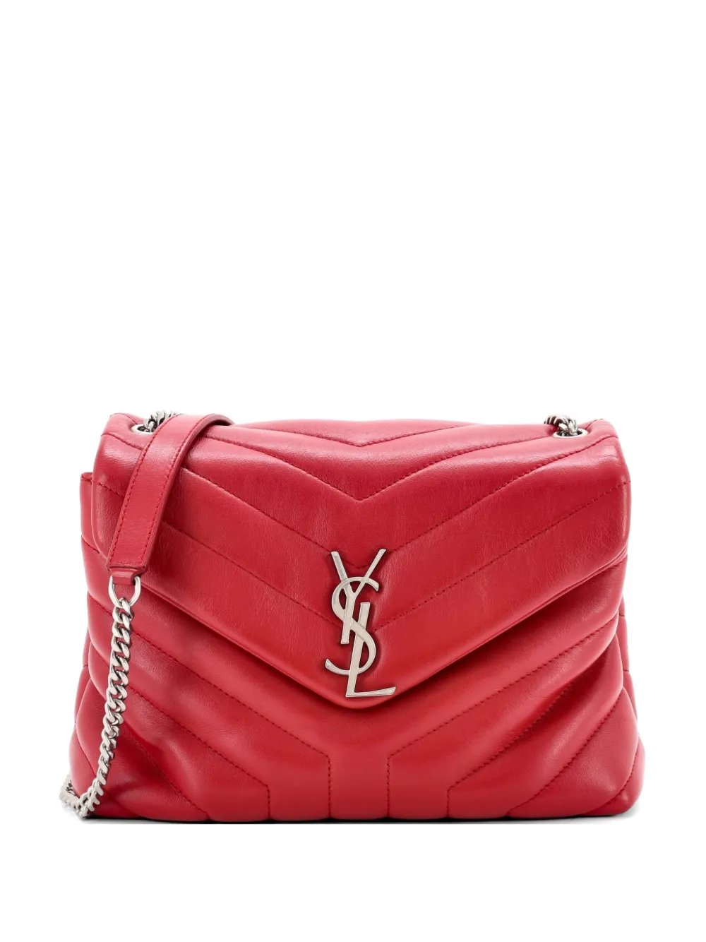 Loulou Matelasse Chevron Leather Small shoulder bag