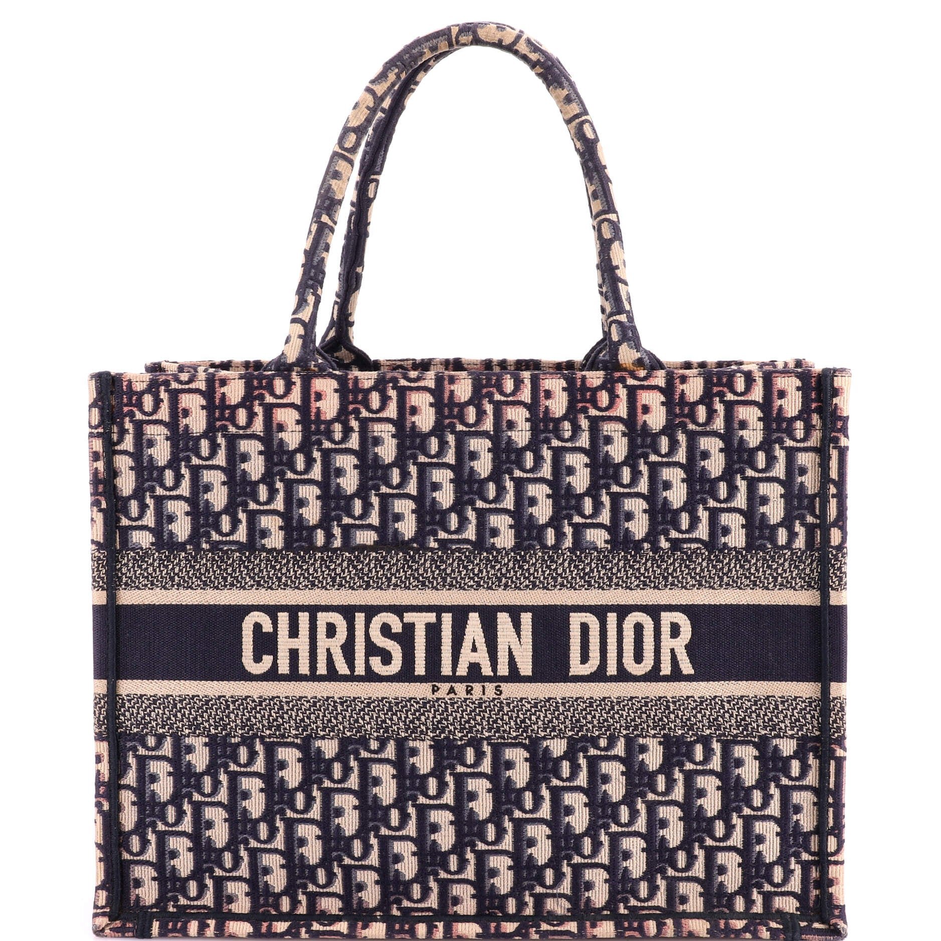 Book Tote Oblique Canvas Medium