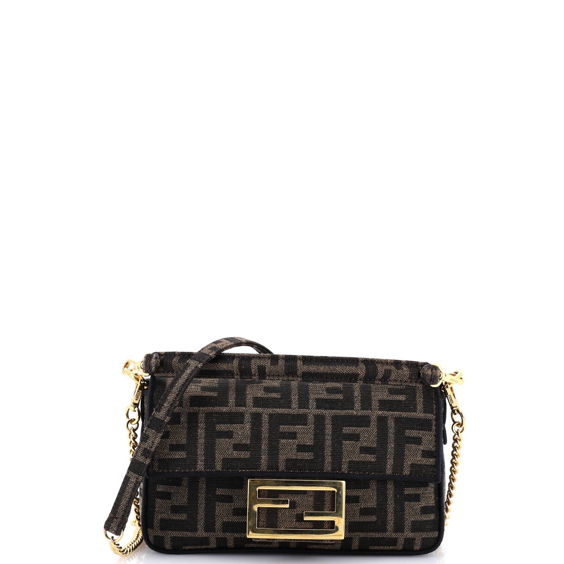 Baguette NM Bag Zucca Canvas Mini