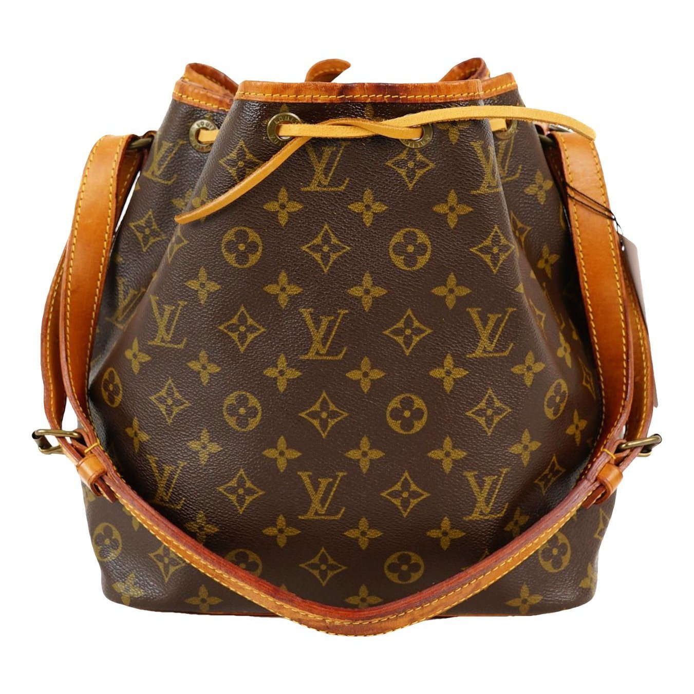 Poche Noé leather handbag