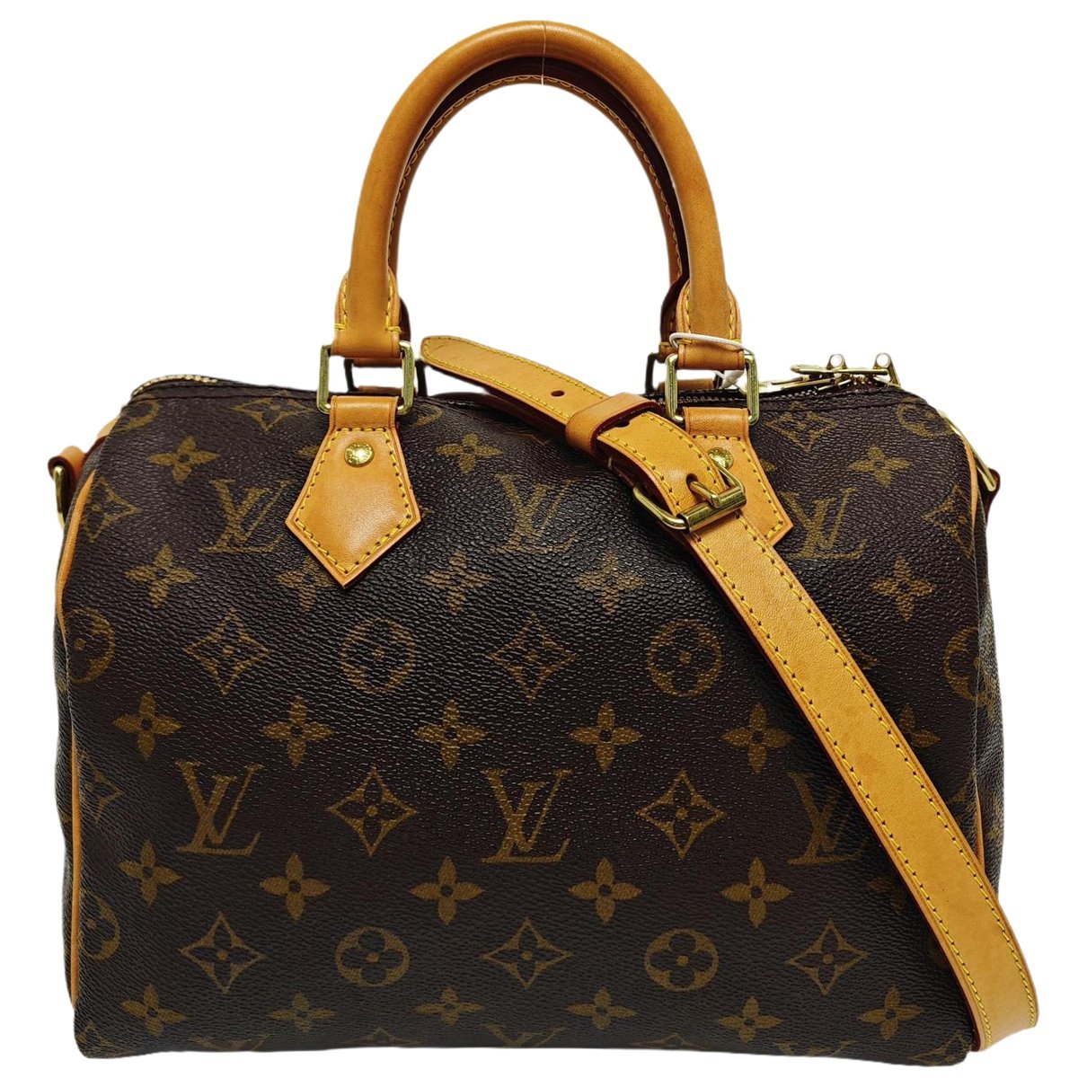 Nano Speedy / Mini HL leather handbag