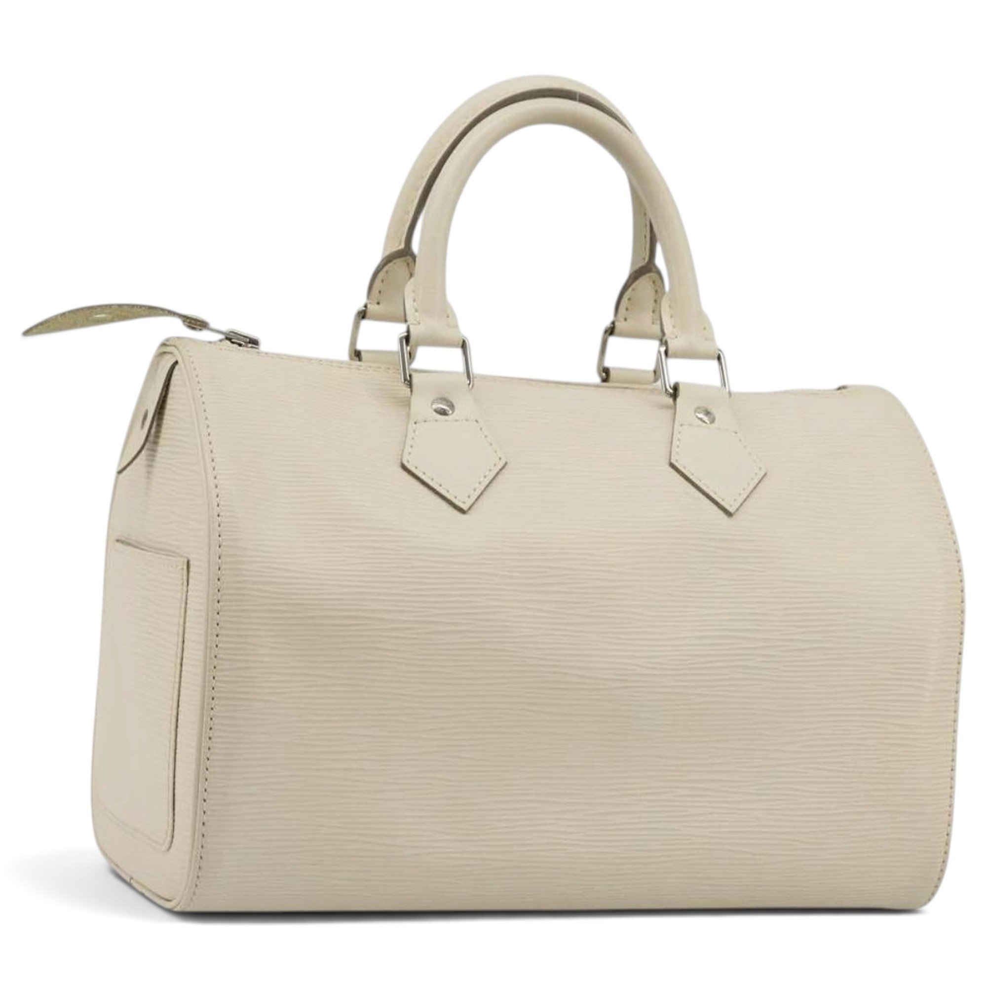 Speedy leather handbag