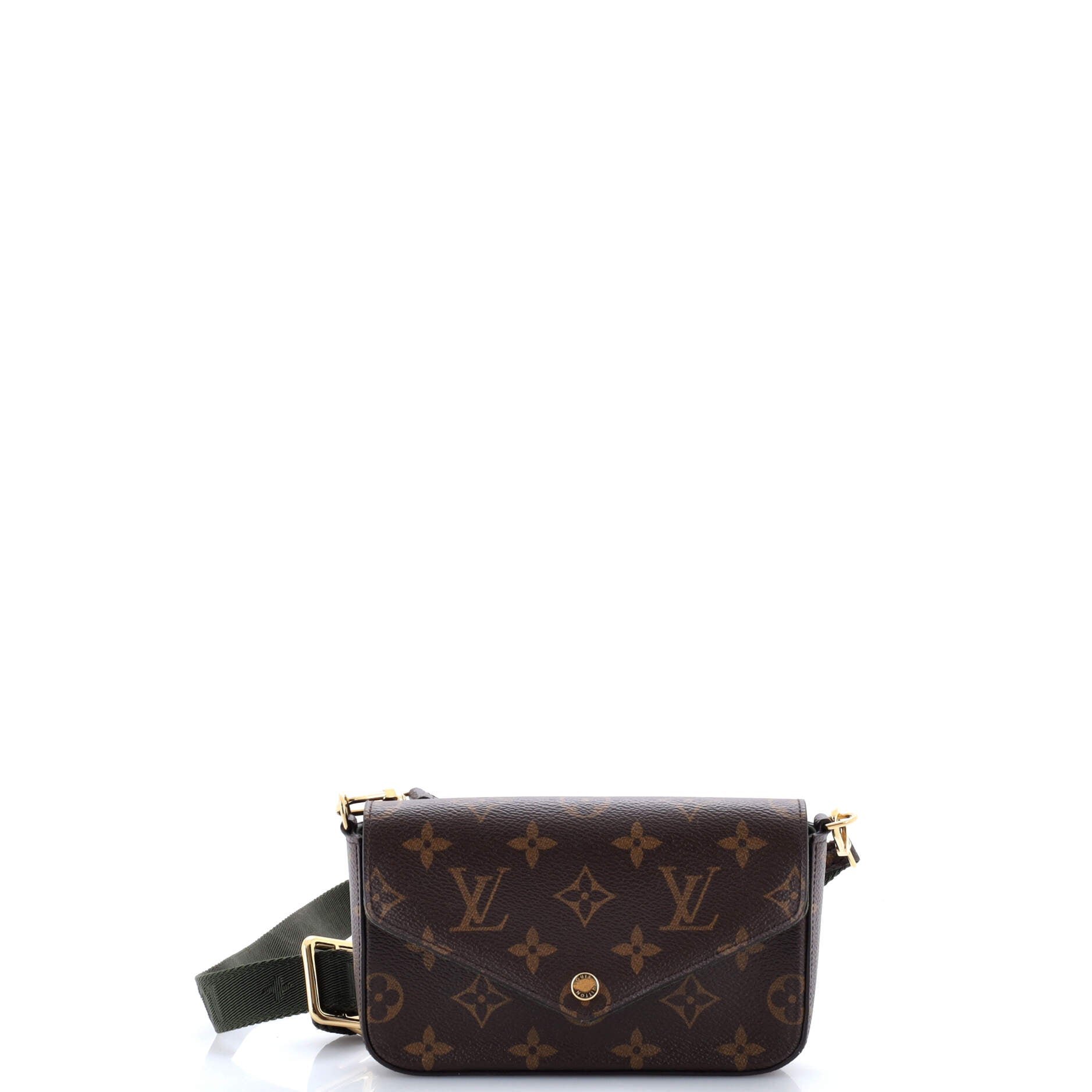 Louis Vuitton Felicie Strap &amp; Go Handbag Monogram Canvas