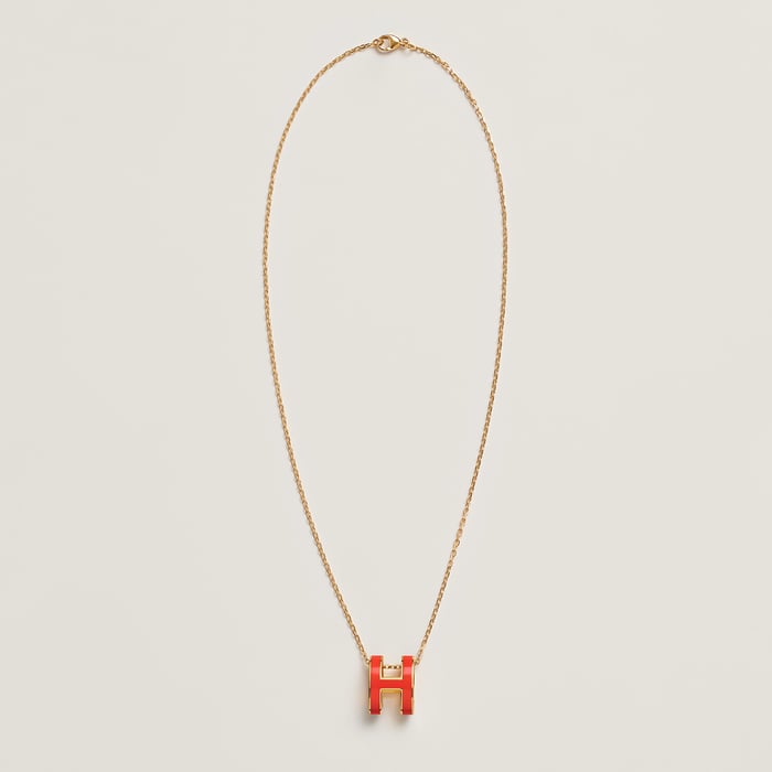 Orange Foncé Pop H Pendant