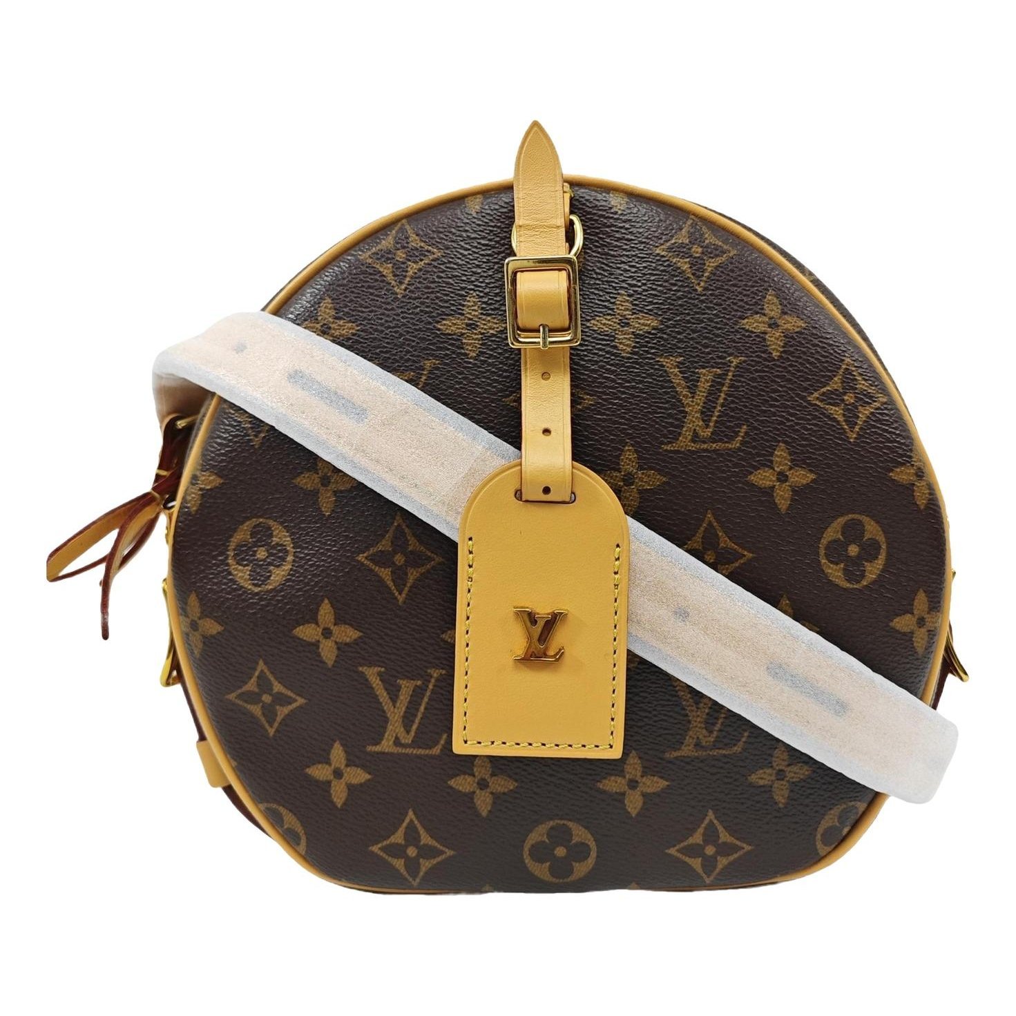Micro boite chapeau leather handbag