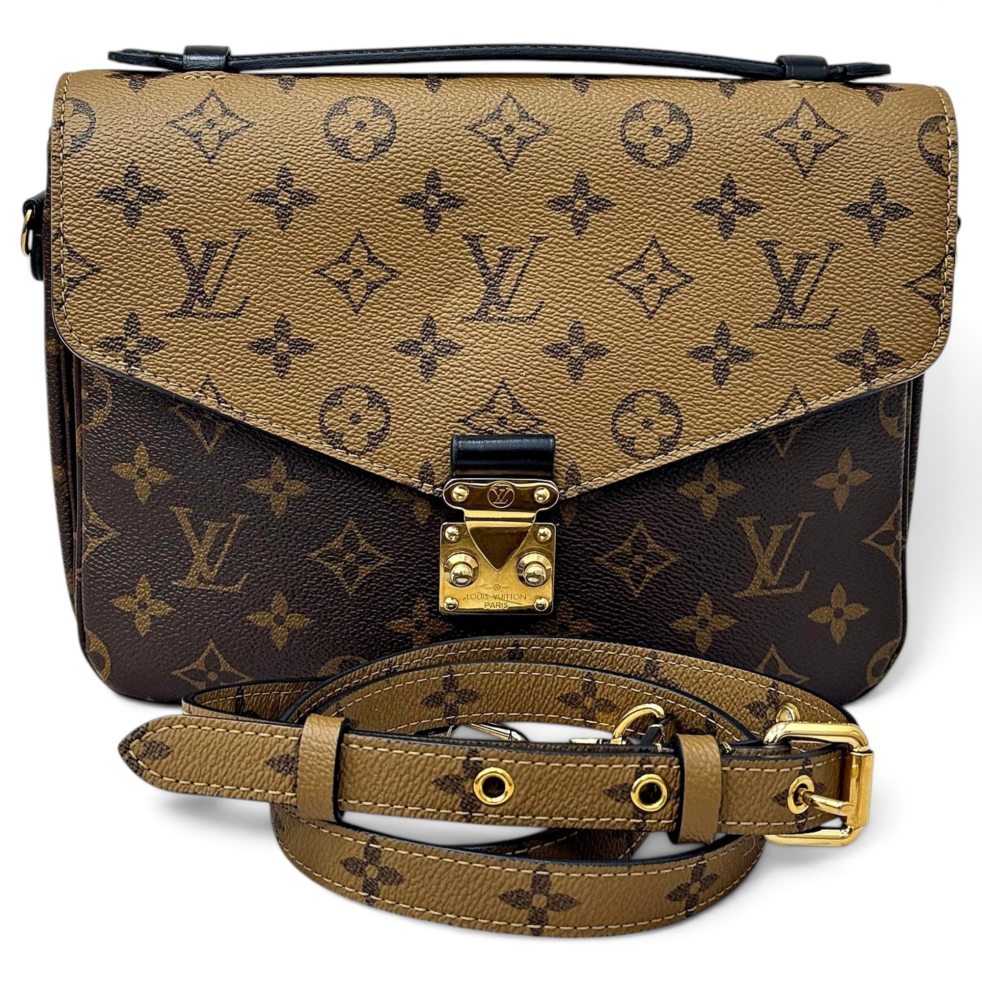 Metis leather handbag