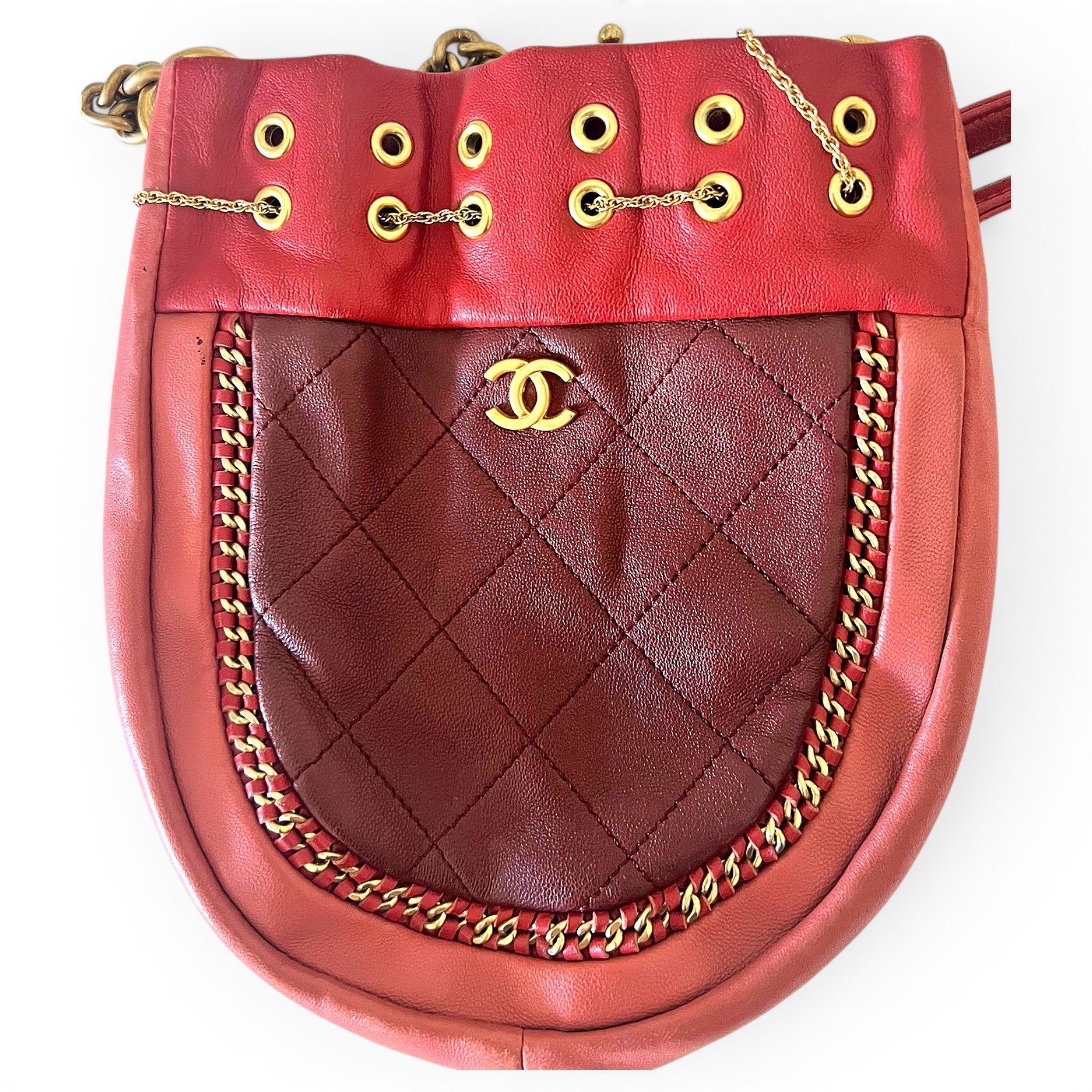 Leather crossbody bag
