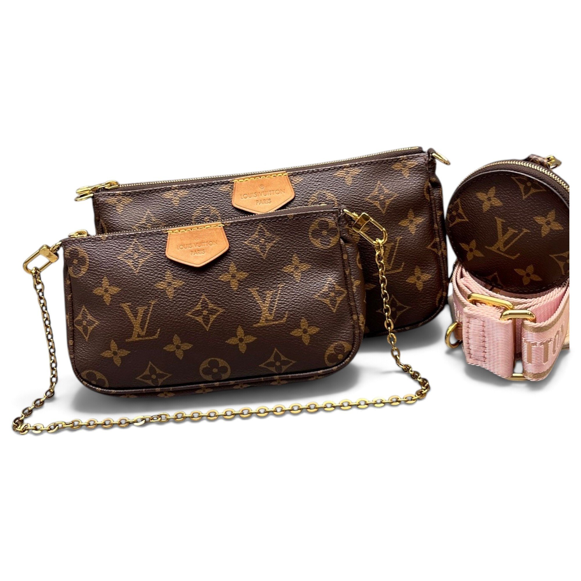Multi Pochette Accessoires leather crossbody bag