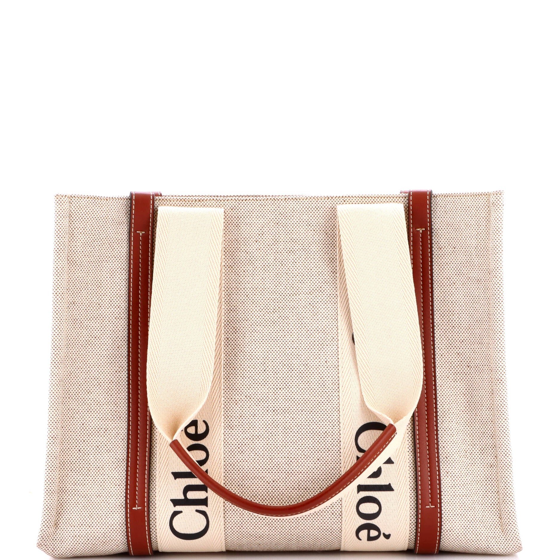 Leather tote