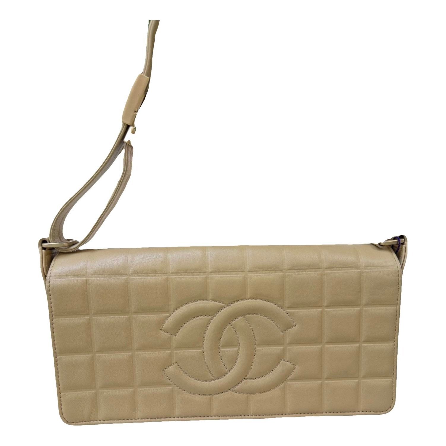 East West Chocolate Bar leather handbag