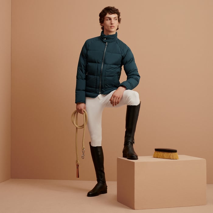 Bleu De Prusse Piumino Extra-light Puffer Coat