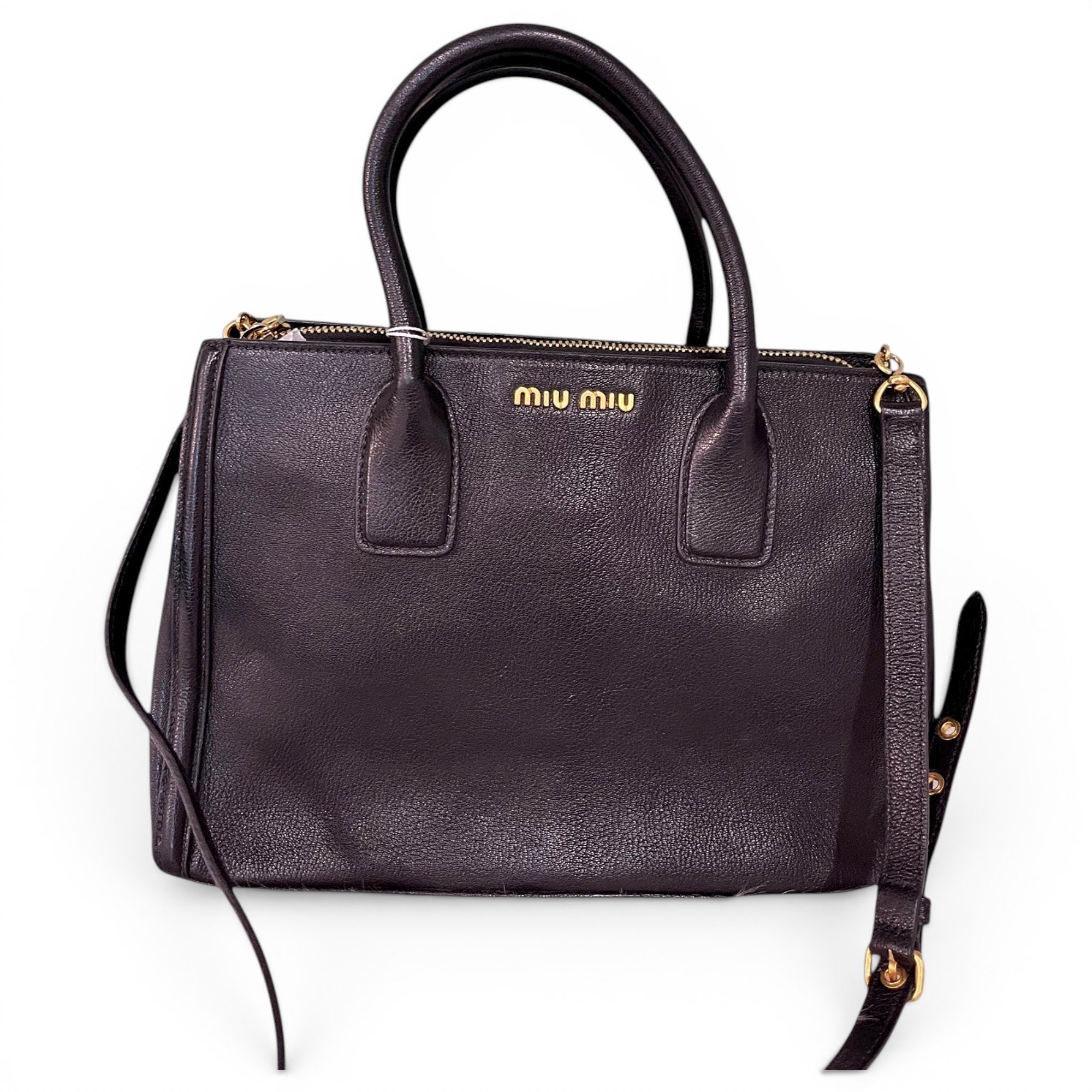 Leather handbag