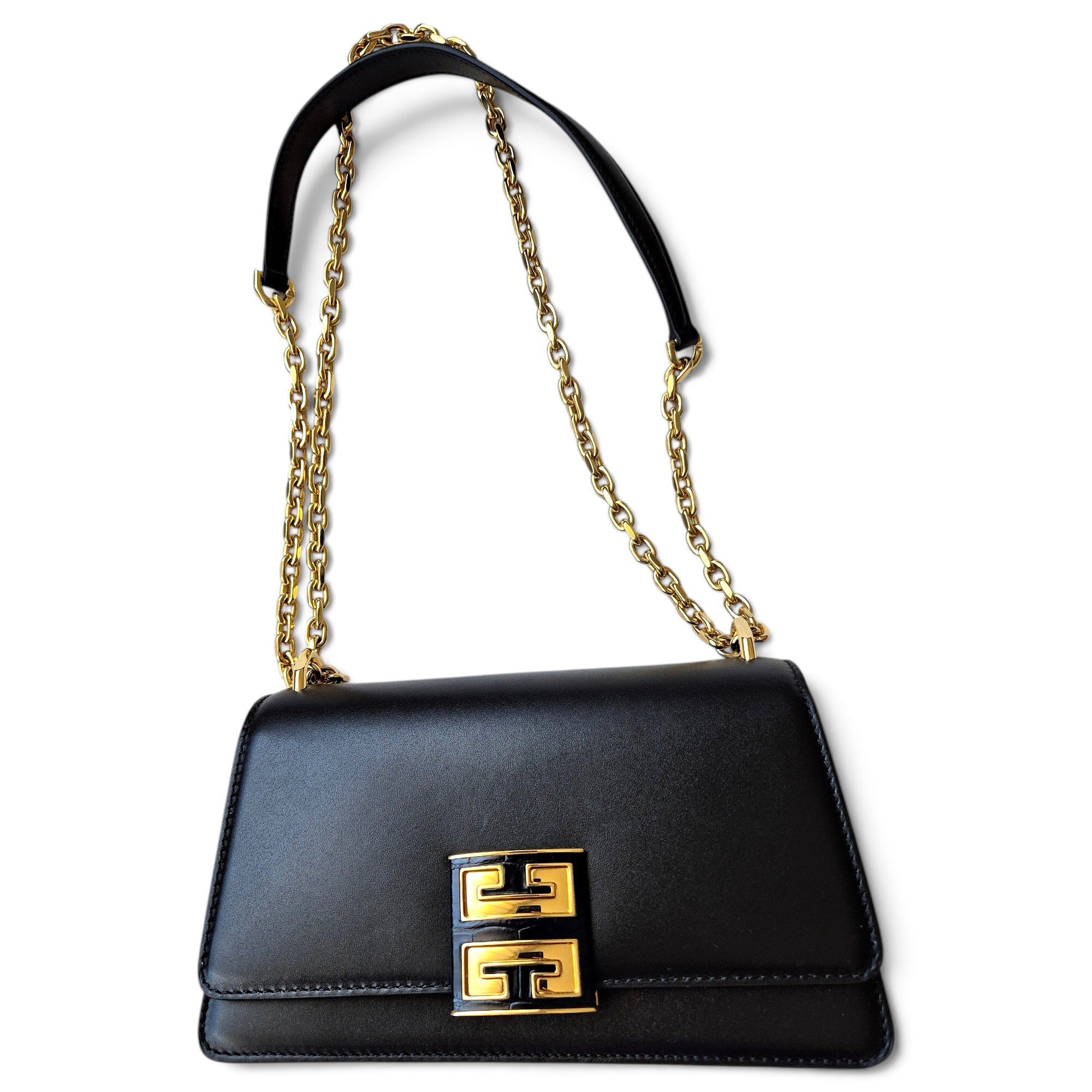 4G leather handbag
