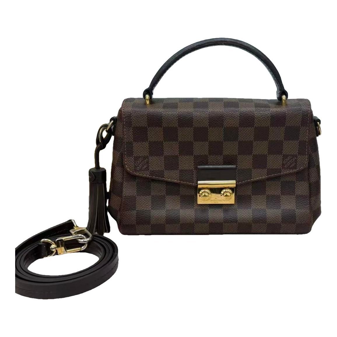 Louis Vuitton Croisette leather handbag