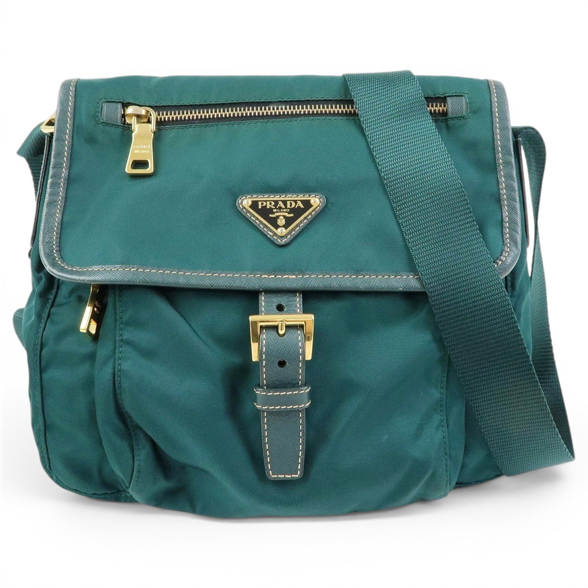 Triangle crossbody bag
