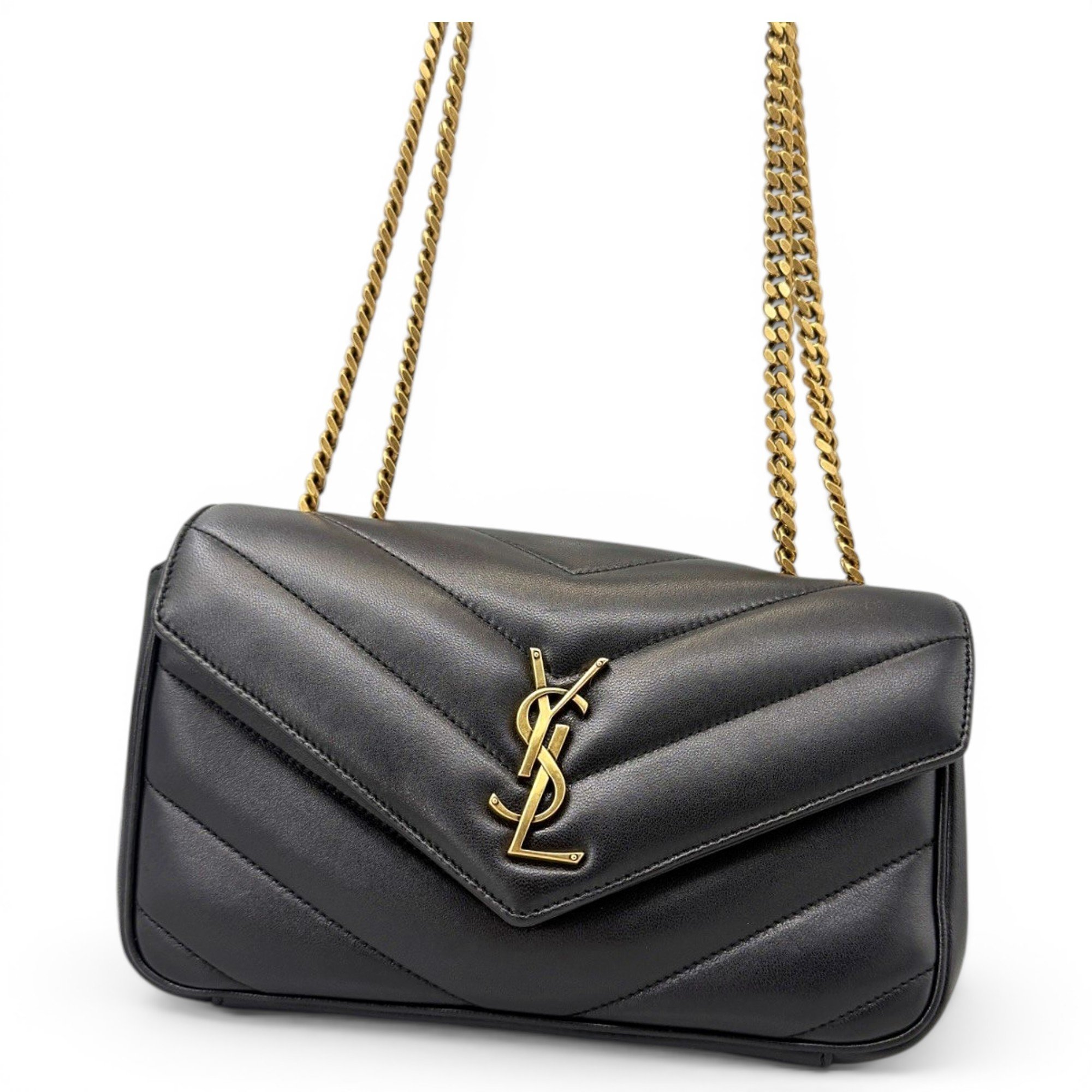 Loulou leather handbag